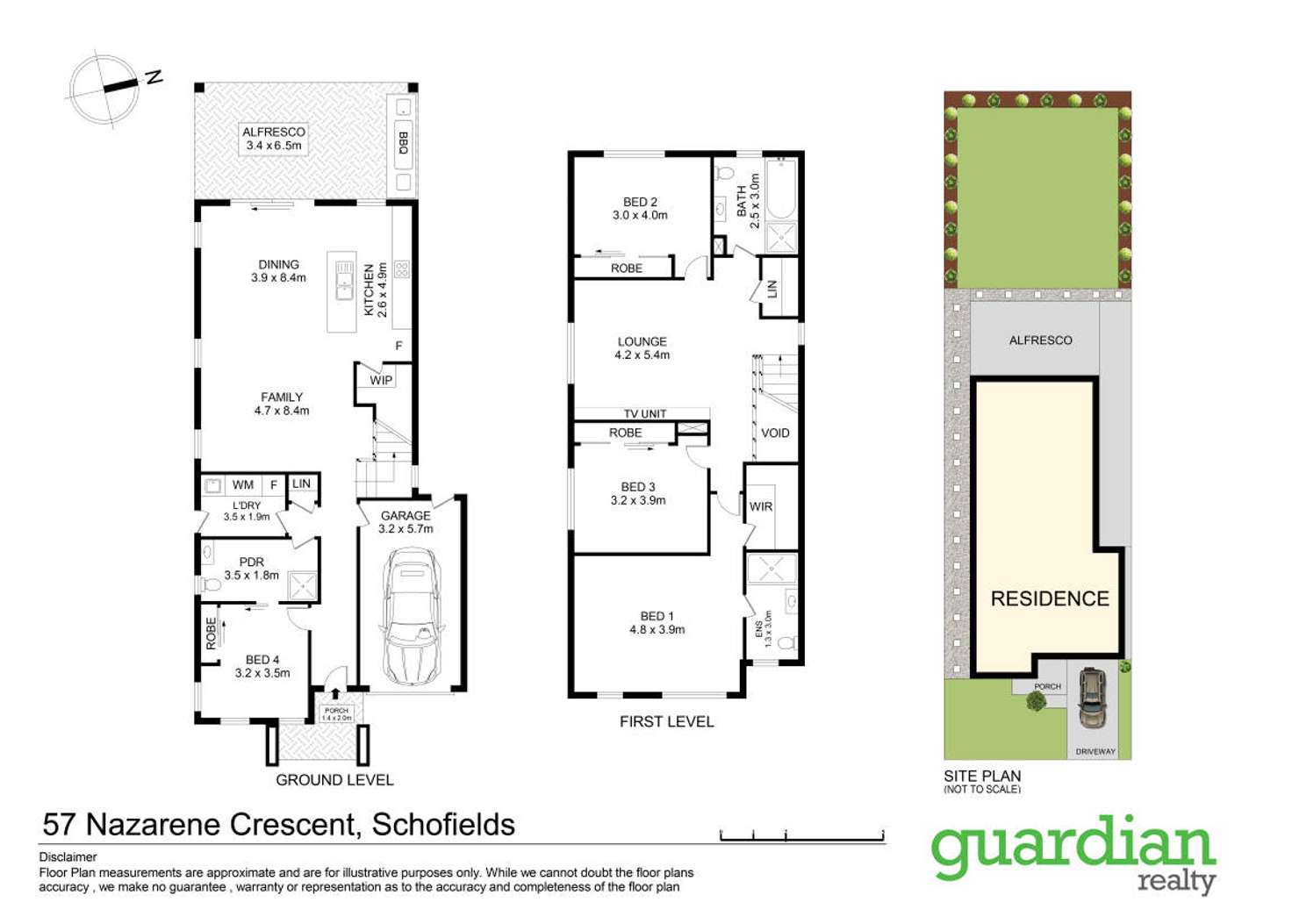 Floorplan of Homely house listing, 57 Nazarene Crescent, Schofields NSW 2762