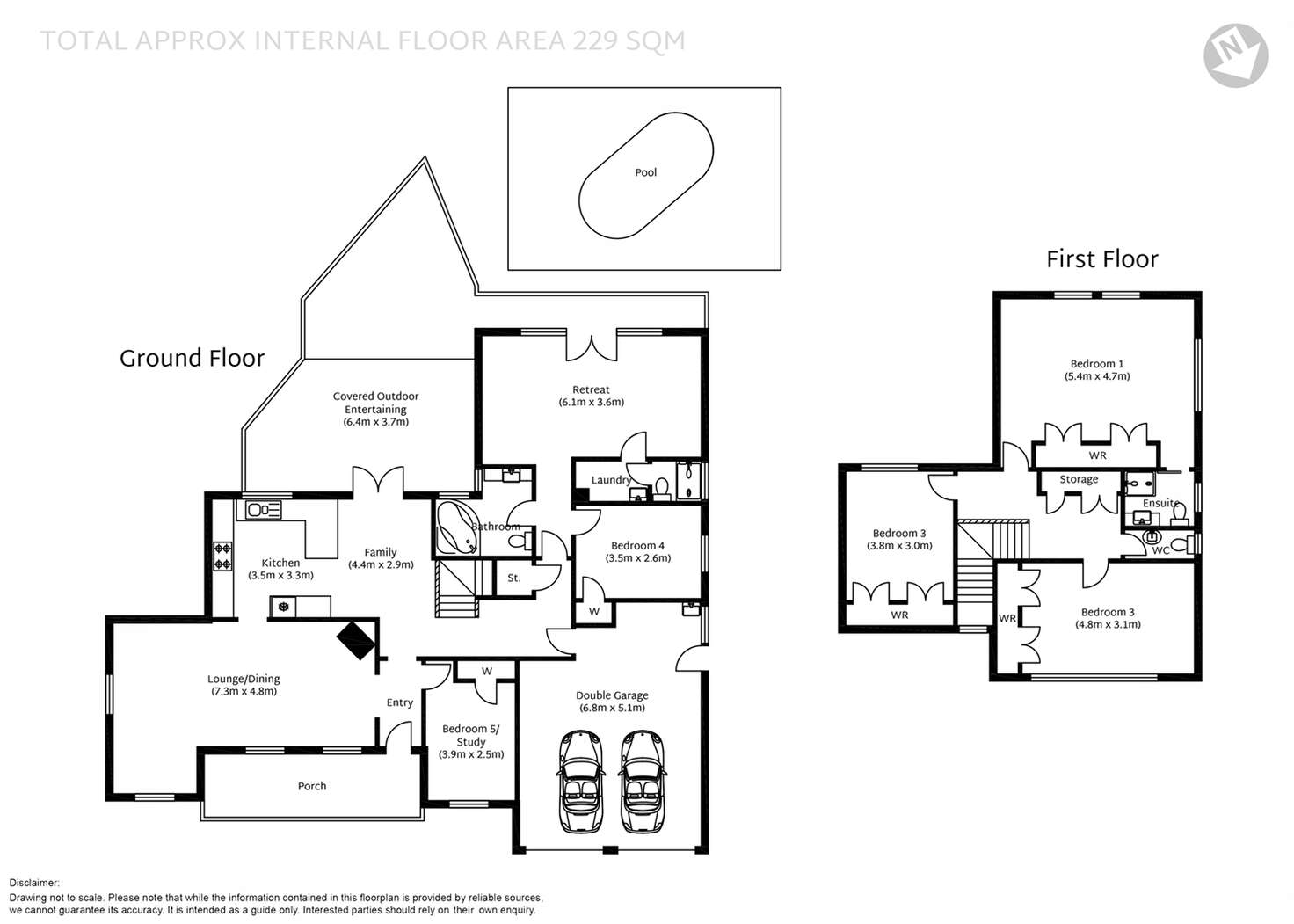 Floorplan of Homely house listing, 3 Coora Road, Westleigh NSW 2120