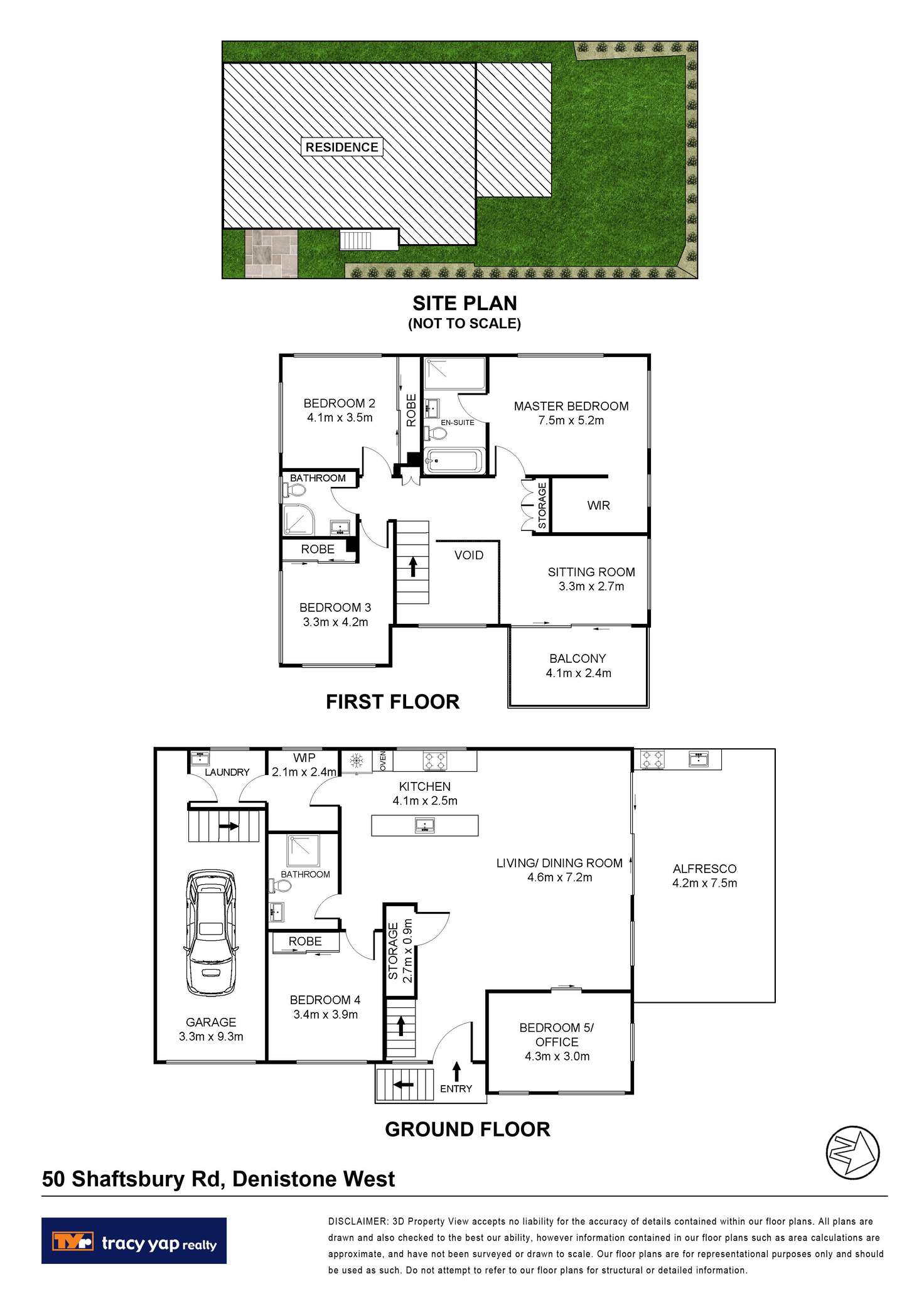 Floorplan of Homely semiDetached listing, 50 Shaftsbury Road, Denistone West NSW 2114