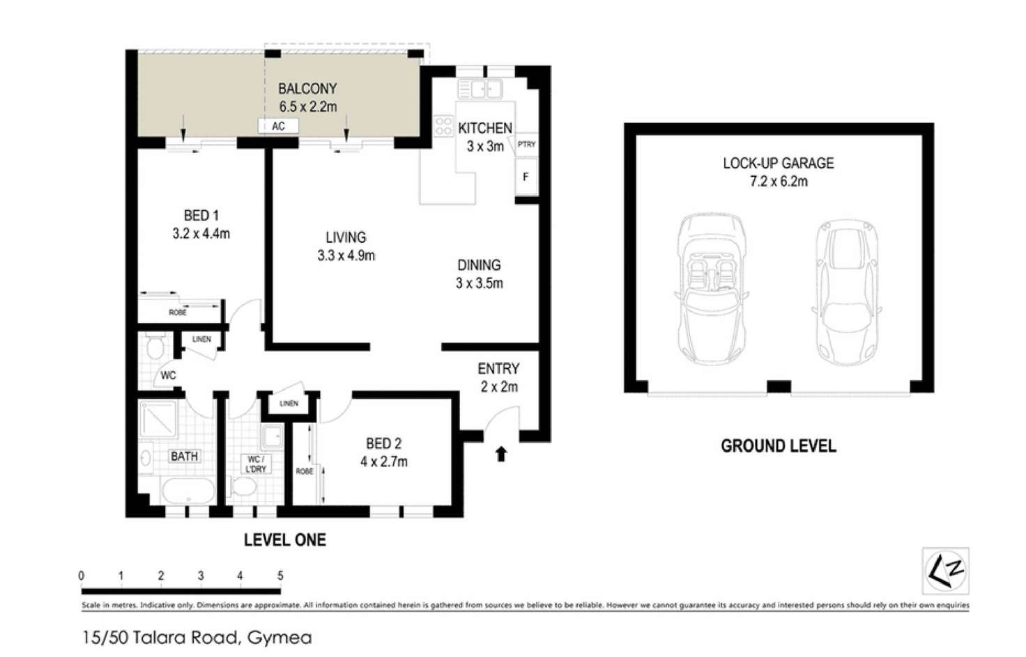 Floorplan of Homely unit listing, 15/50-56 Talara Road, Gymea NSW 2227