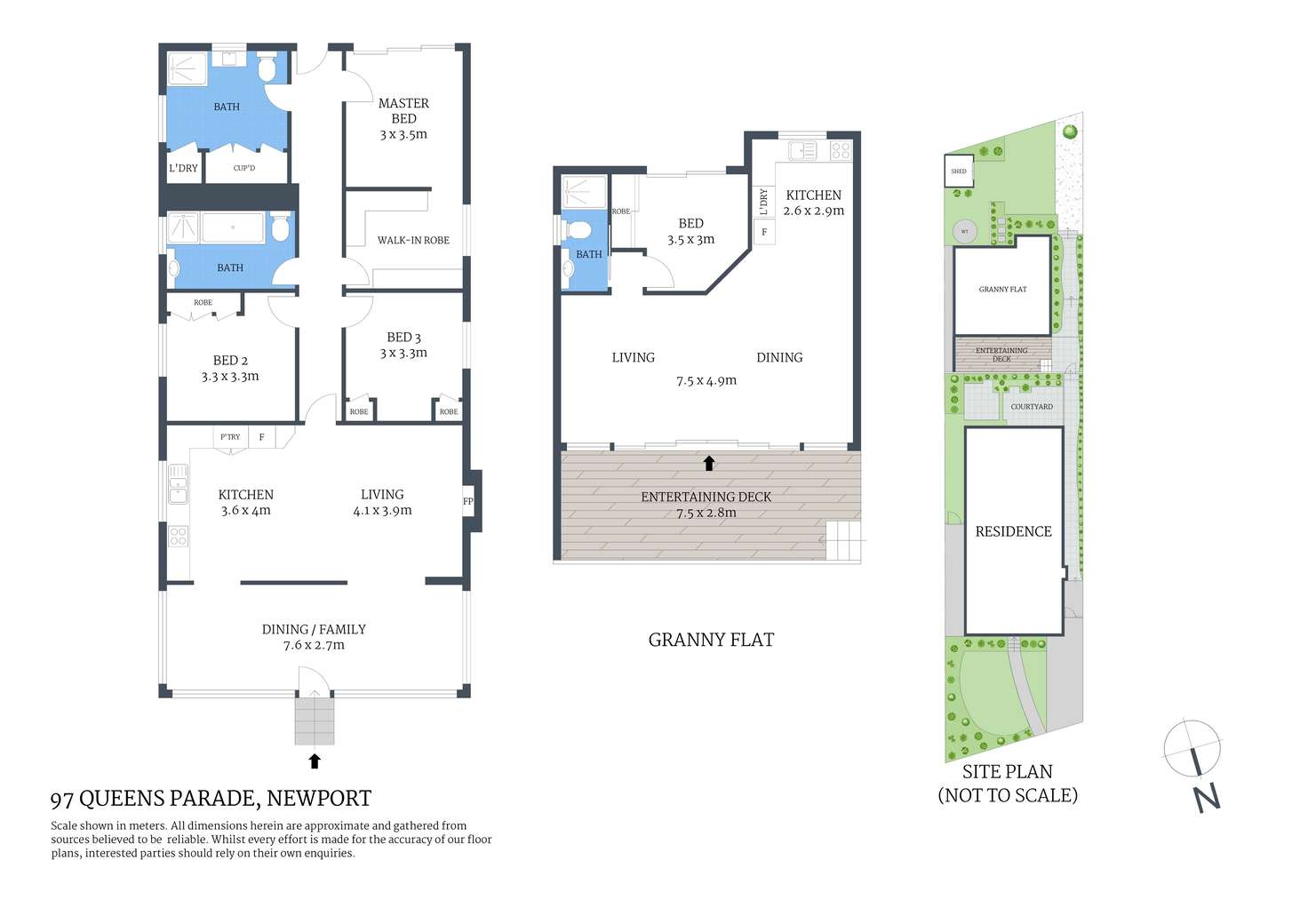 Floorplan of Homely house listing, 97 Queens Parade, Newport NSW 2106