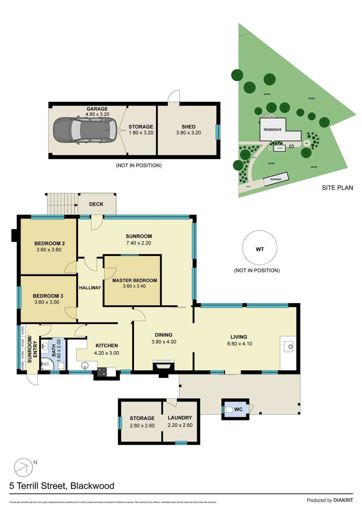 Floorplan of Homely house listing, 5 Terrill Street, Blackwood VIC 3458