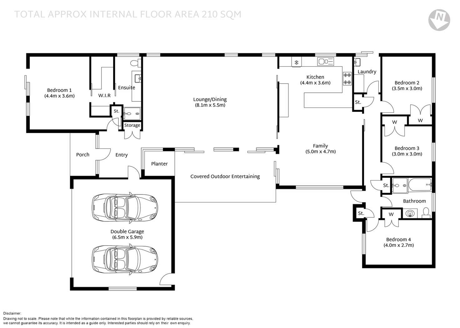 Floorplan of Homely house listing, 3a Cardinal Avenue, Beecroft NSW 2119