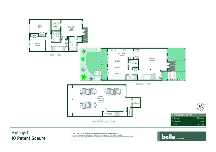Floorplan of Homely house listing, 10 Patent Square, Holroyd NSW 2142