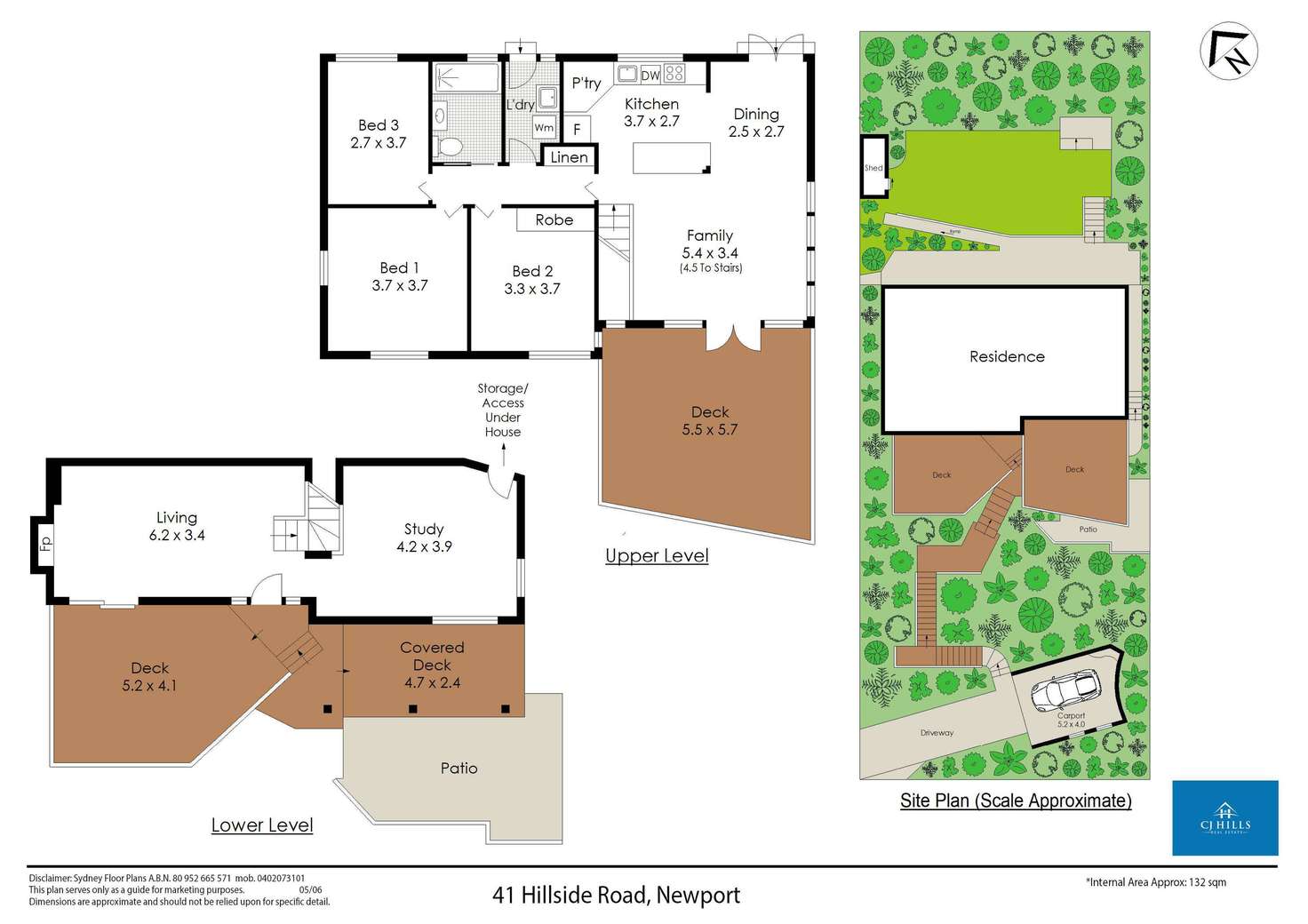 Floorplan of Homely house listing, 41 Hillside Road, Newport NSW 2106