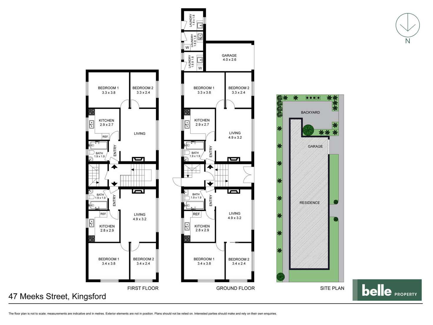 Floorplan of Homely blockOfUnits listing, 47 Meeks Street, Kingsford NSW 2032