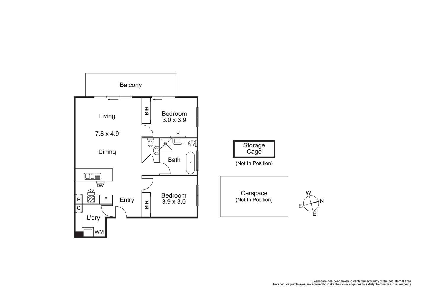 Floorplan of Homely apartment listing, 8/4 Gillies Street, Essendon North VIC 3041