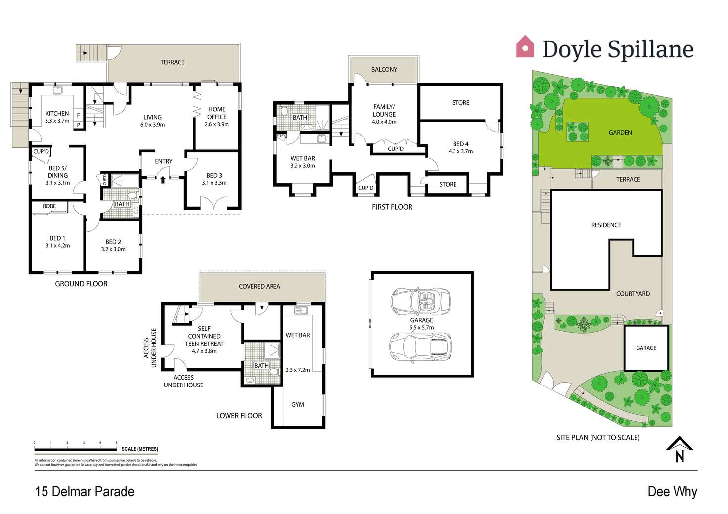 Floorplan of Homely house listing, 15 Delmar Parade, Dee Why NSW 2099