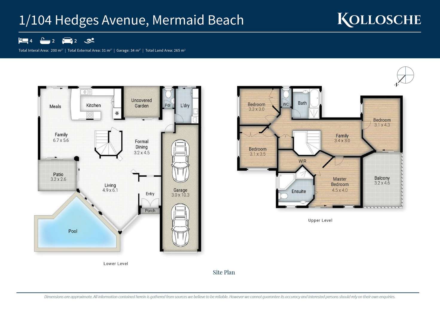 Floorplan of Homely house listing, 1/104 Hedges Avenue, Mermaid Beach QLD 4218