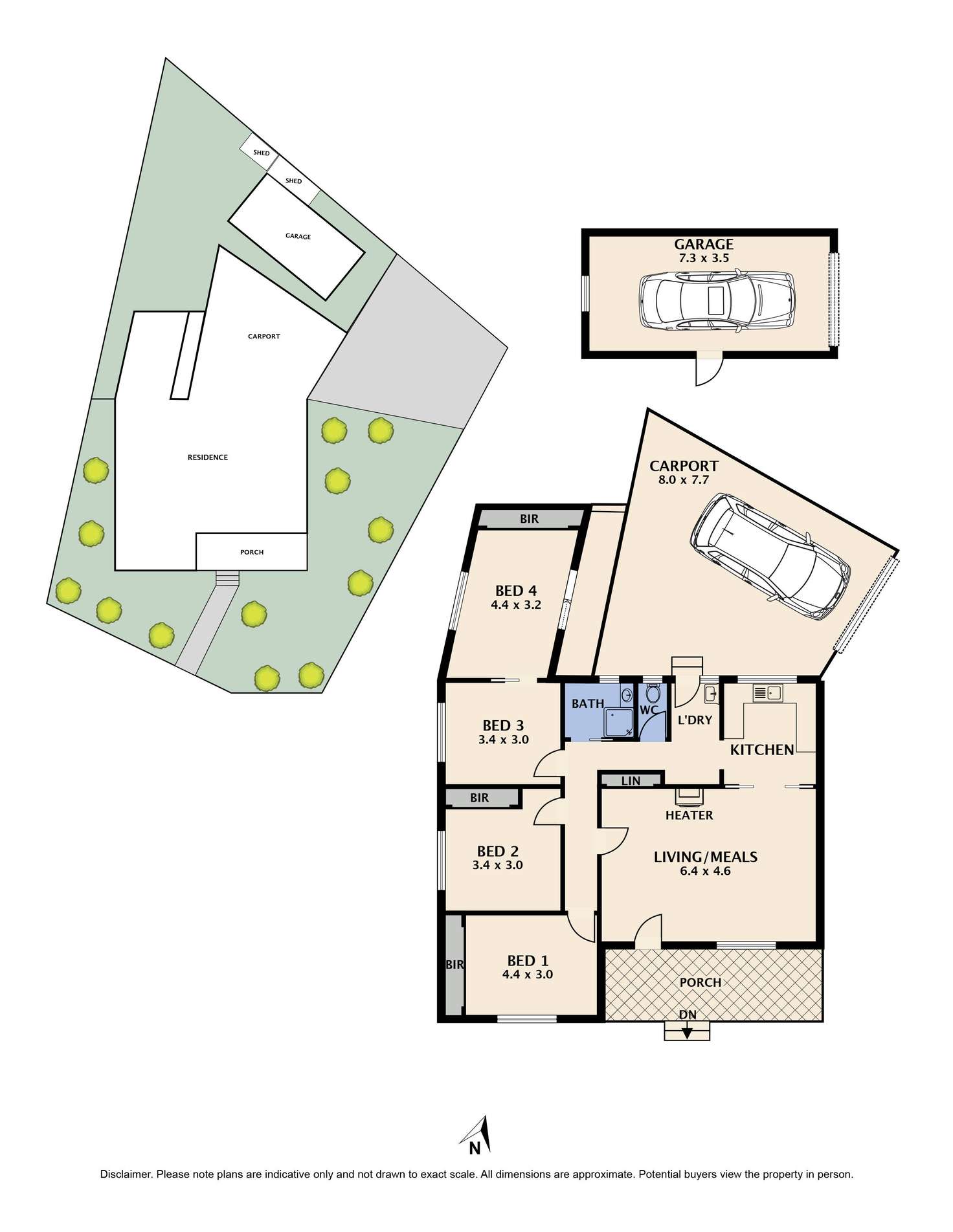Floorplan of Homely house listing, 2 Yuroke Street, Fawkner VIC 3060
