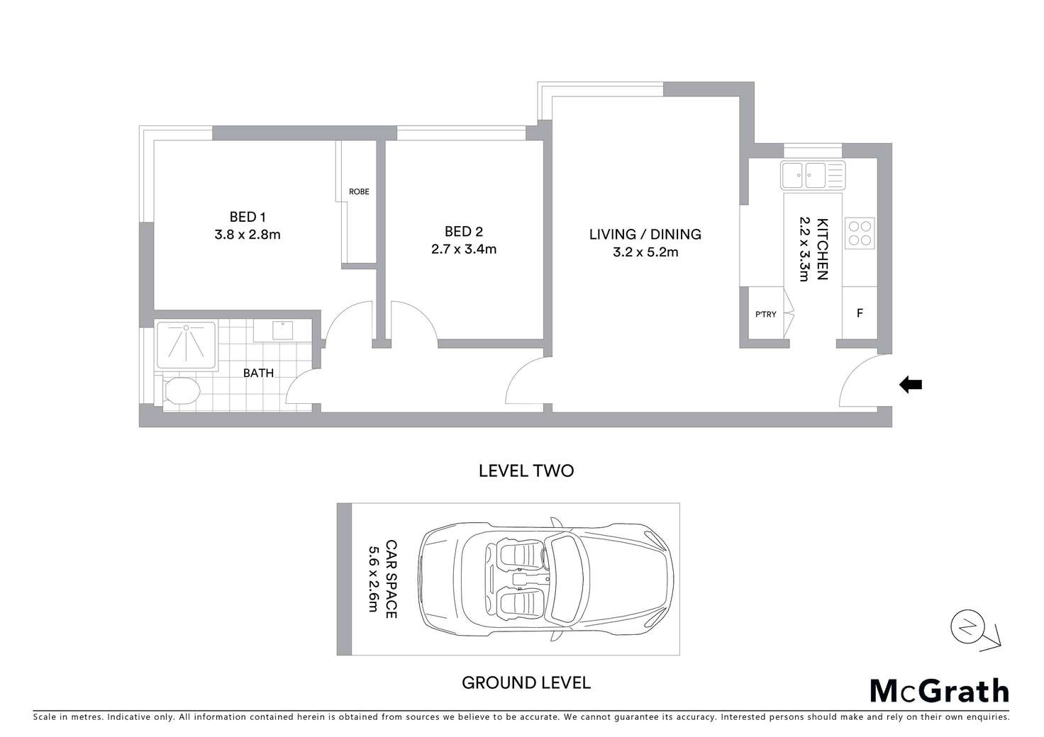 Floorplan of Homely apartment listing, 12/27 Gladstone Street, Bexley NSW 2207