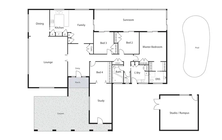 Floorplan of Homely house listing, 120 Darwinia Terrace, Chapman ACT 2611