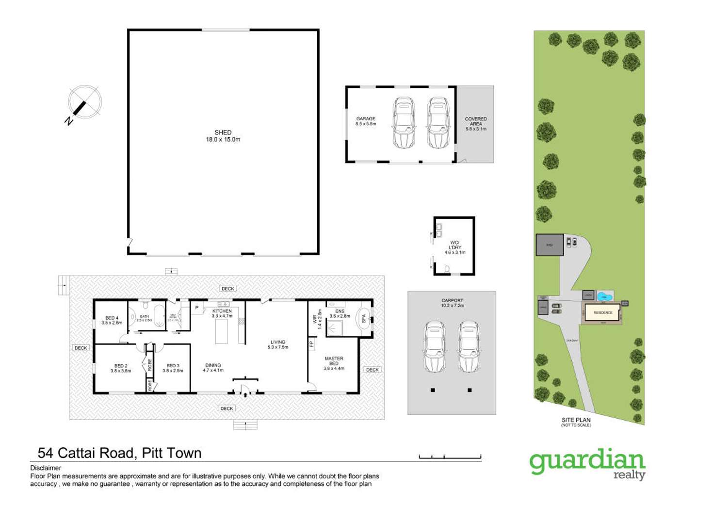 Floorplan of Homely house listing, 54 Cattai Road, Pitt Town NSW 2756