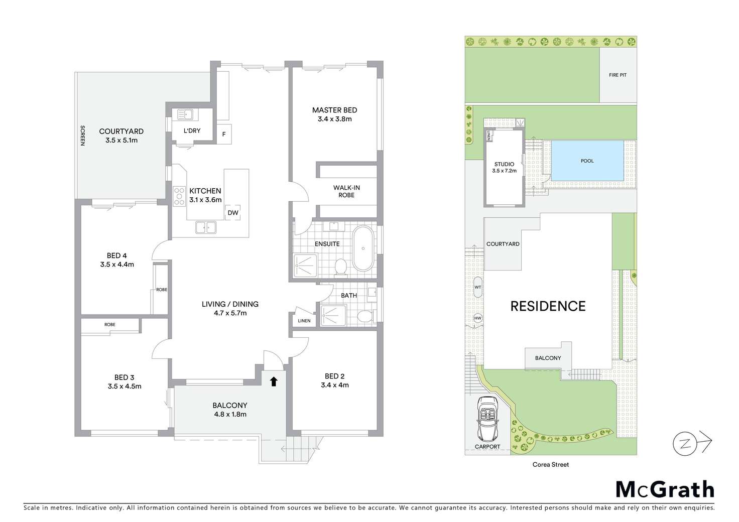 Floorplan of Homely house listing, 43 Corea Street, Sylvania NSW 2224