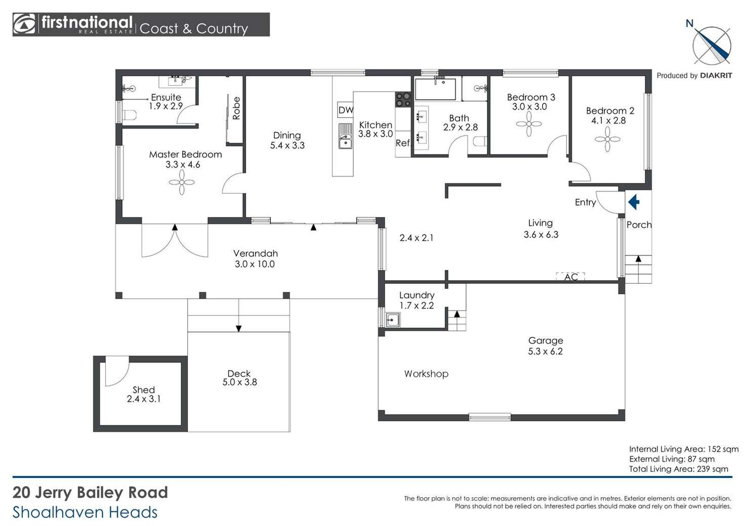 Floorplan of Homely house listing, 20 Jerry Bailey Road, Shoalhaven Heads NSW 2535