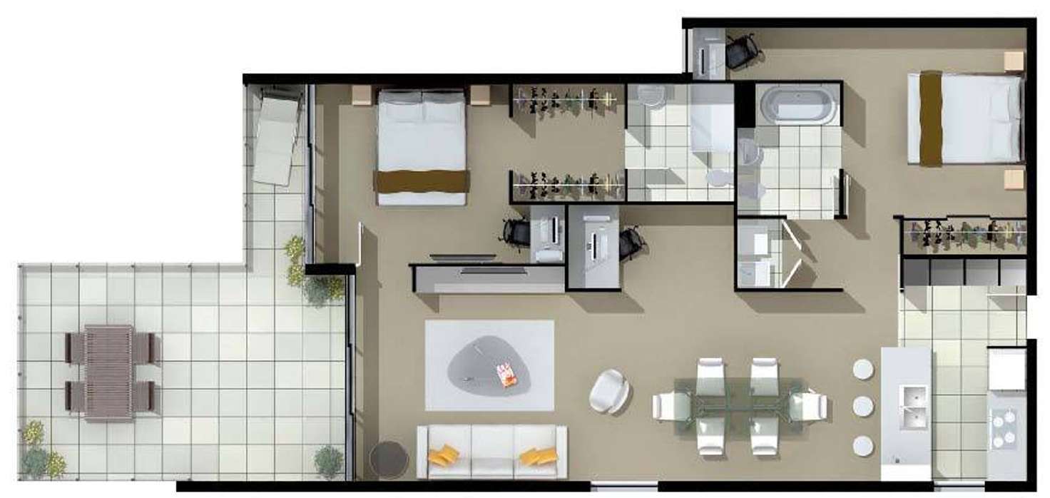 Floorplan of Homely apartment listing, 313/23 Parkland Street, Nundah QLD 4012