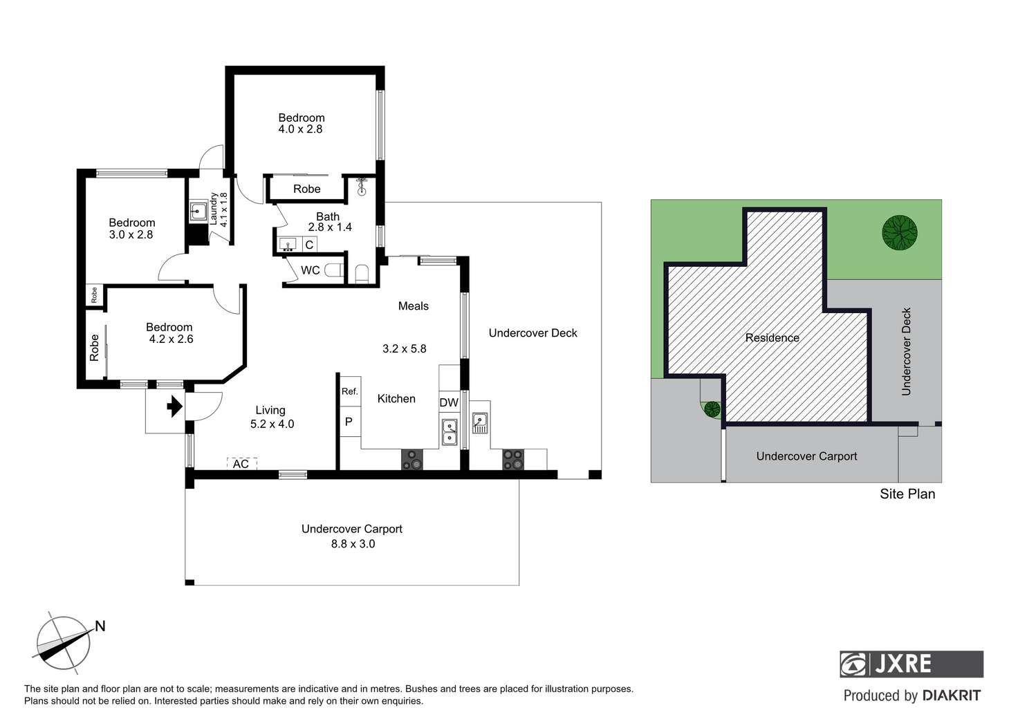 Floorplan of Homely unit listing, 2/11 Robinson Street, Clayton VIC 3168