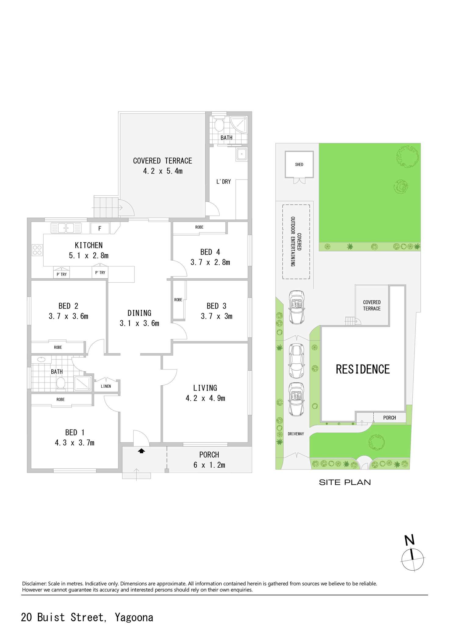 Floorplan of Homely house listing, 20 Buist Street, Yagoona NSW 2199