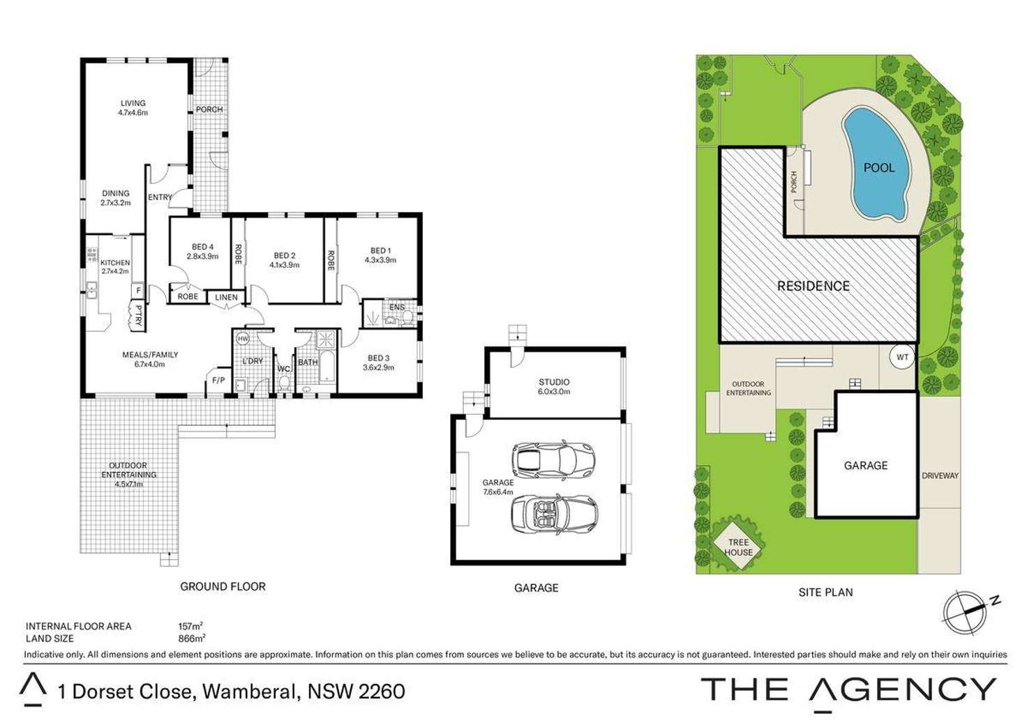 Floorplan of Homely house listing, 1 Dorset Close, Wamberal NSW 2260
