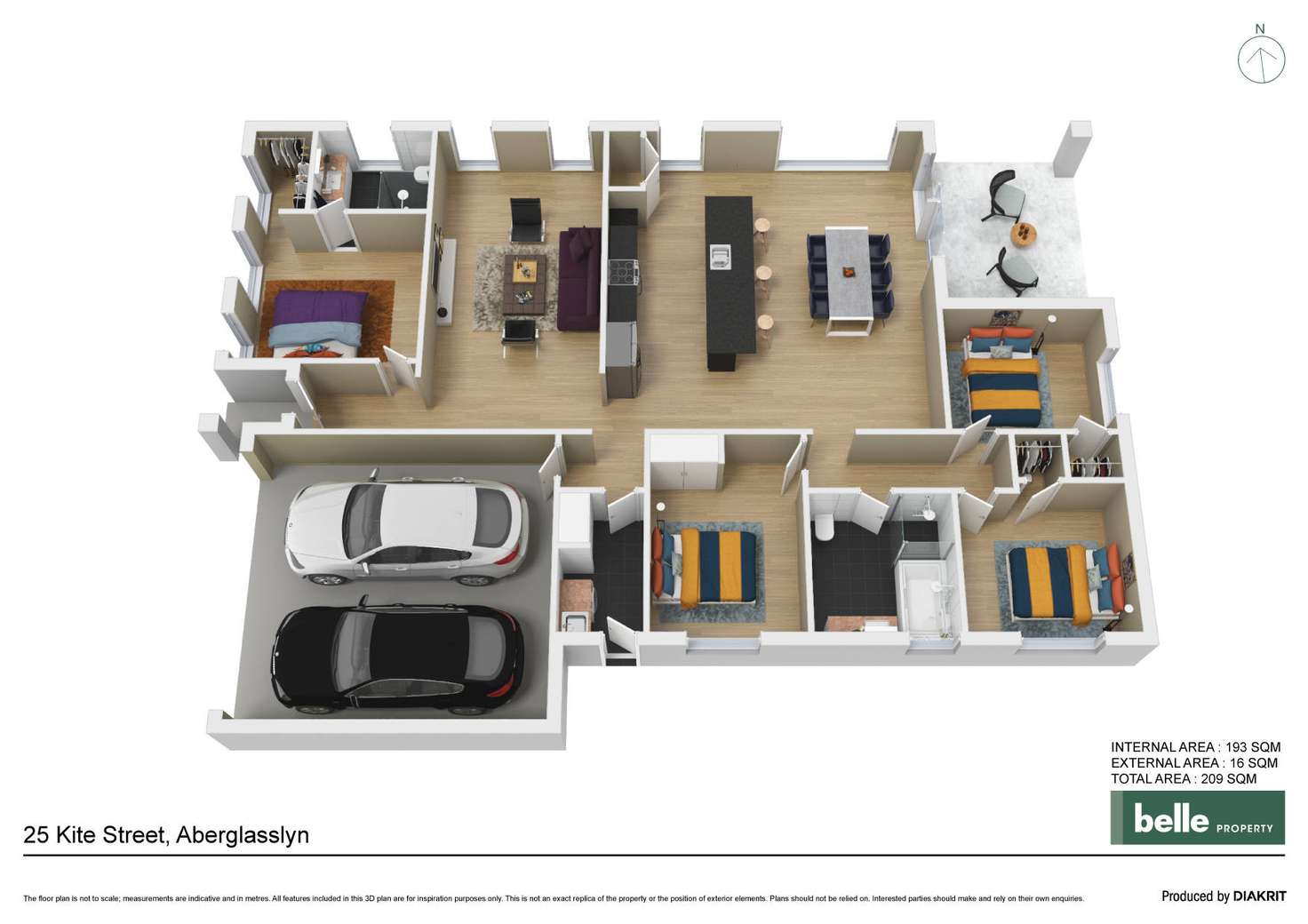 Floorplan of Homely house listing, 25 Kite Street, Aberglasslyn NSW 2320