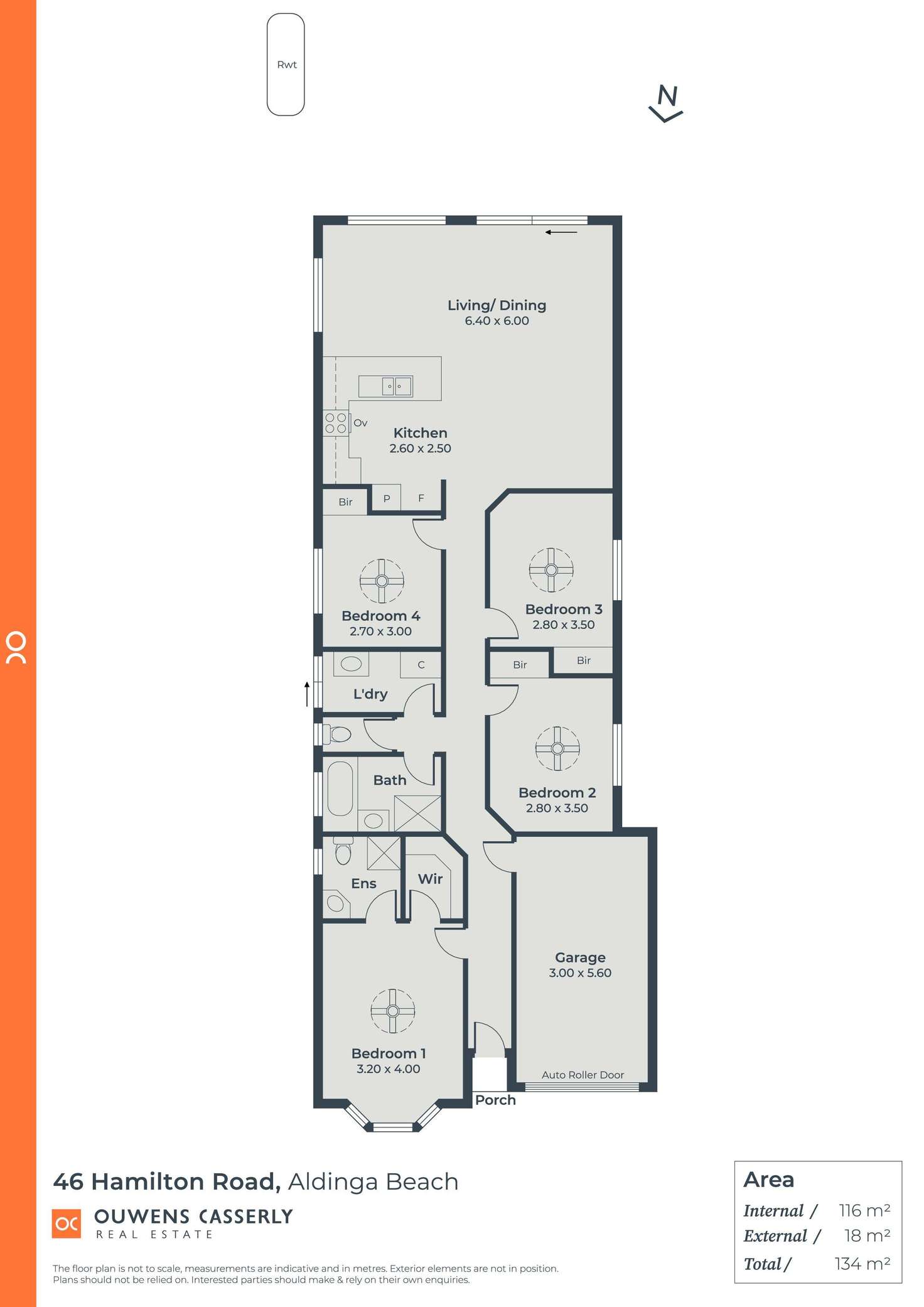 Floorplan of Homely house listing, 46 Hamilton Road, Aldinga Beach SA 5173