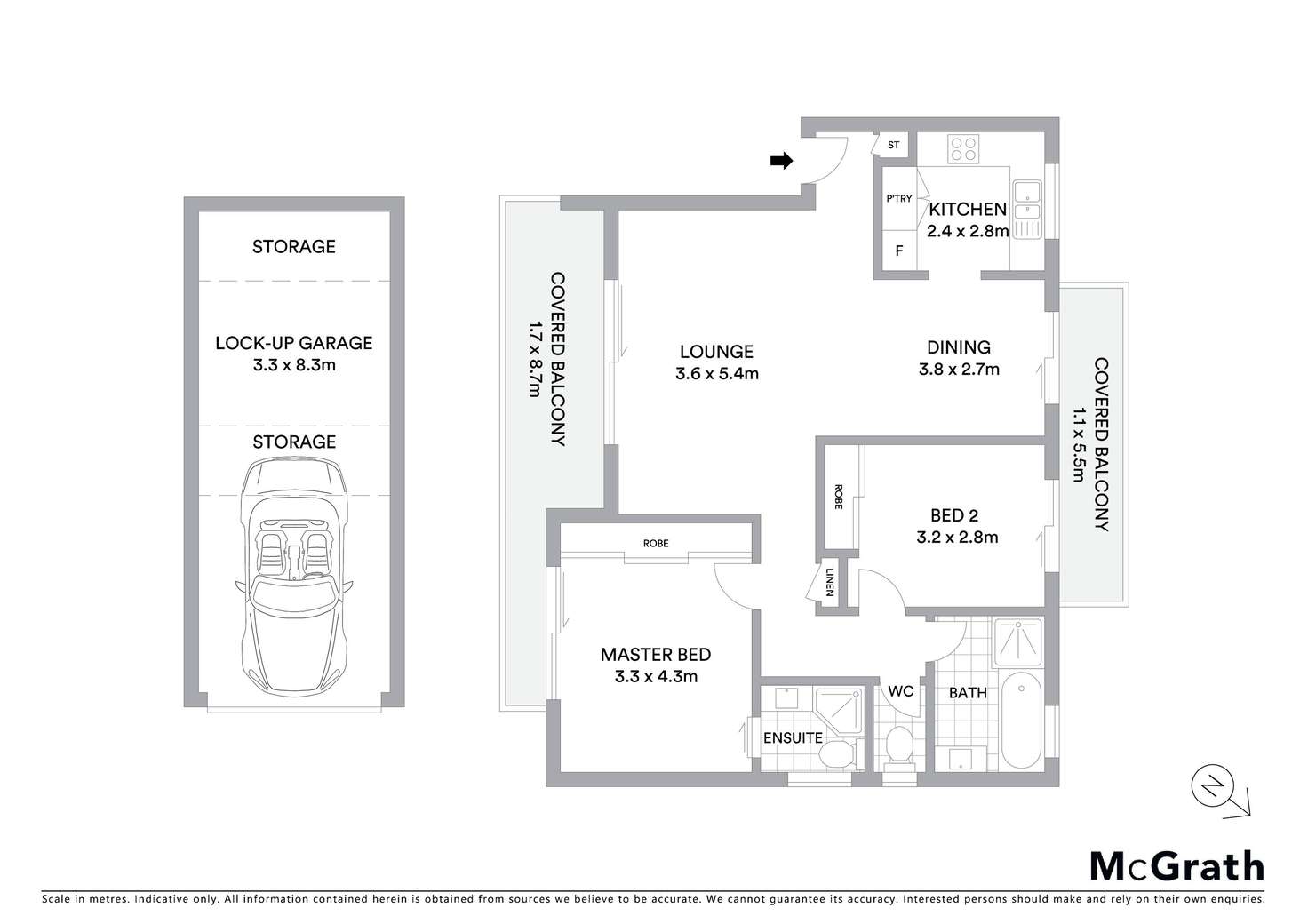 Floorplan of Homely unit listing, 14/44-48 Rutland Street, Allawah NSW 2218
