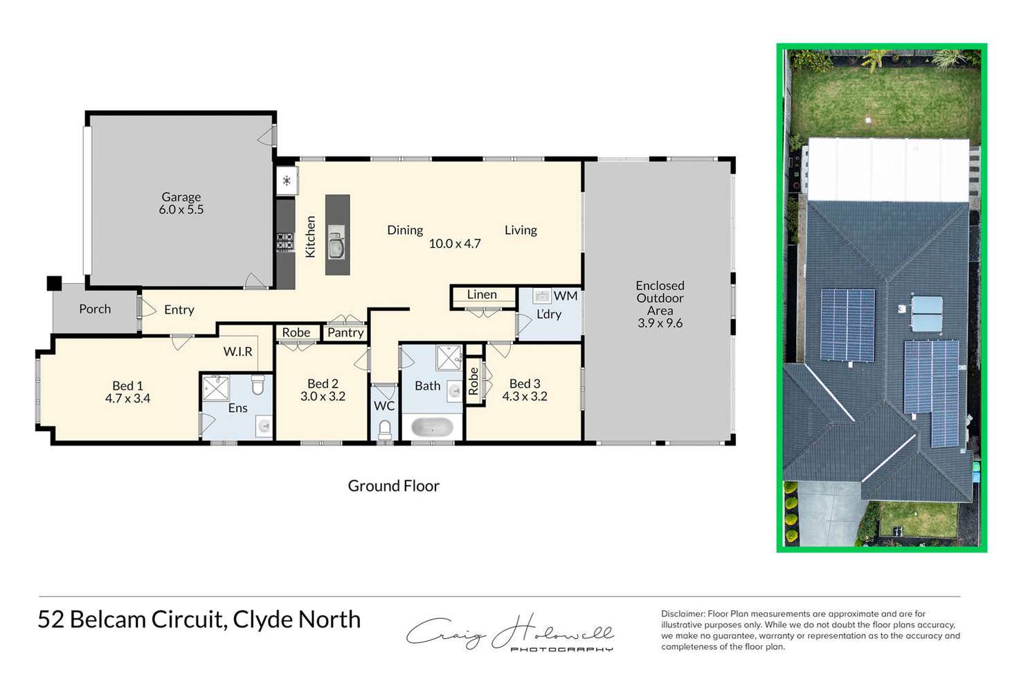 Floorplan of Homely house listing, 52 Belcam Circuit, Clyde North VIC 3978