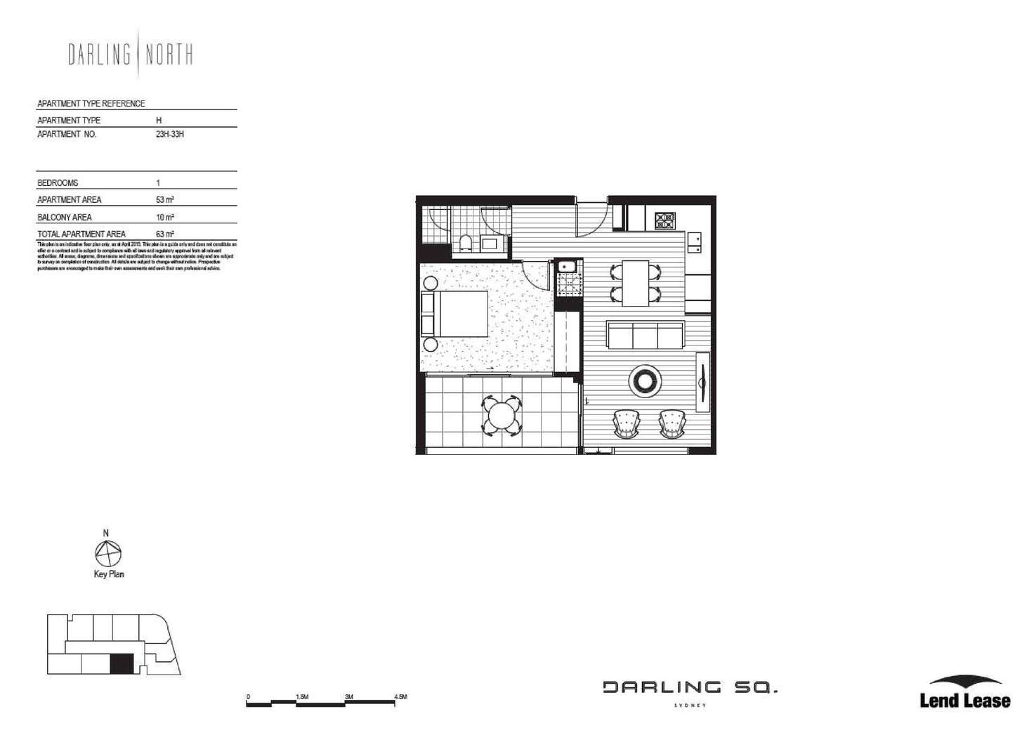 Floorplan of Homely apartment listing, 2810/81 Harbour Street, Haymarket NSW 2000