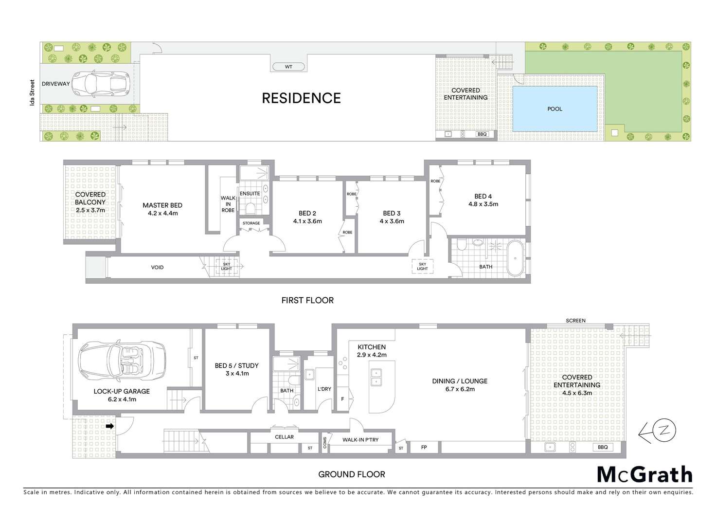 Floorplan of Homely house listing, 17A Ida Street, Sans Souci NSW 2219