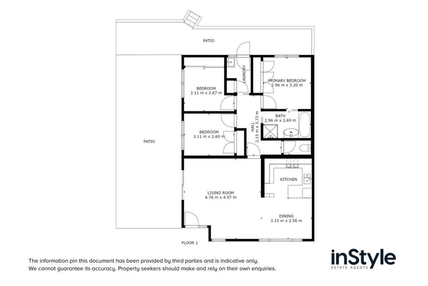 Floorplan of Homely house listing, 23 Carpenter Close, Calwell ACT 2905