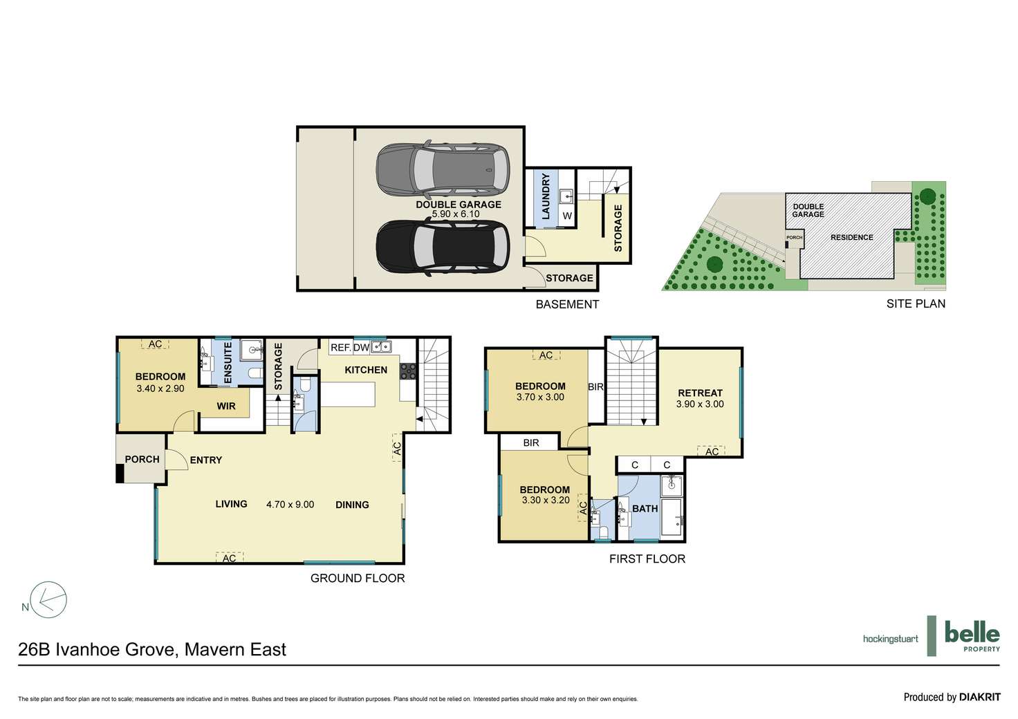 Floorplan of Homely house listing, 26a Ivanhoe Grove, Malvern East VIC 3145