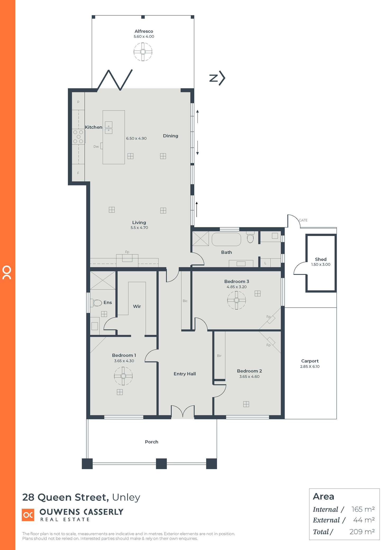 Floorplan of Homely house listing, 28 Queen Street, Unley SA 5061