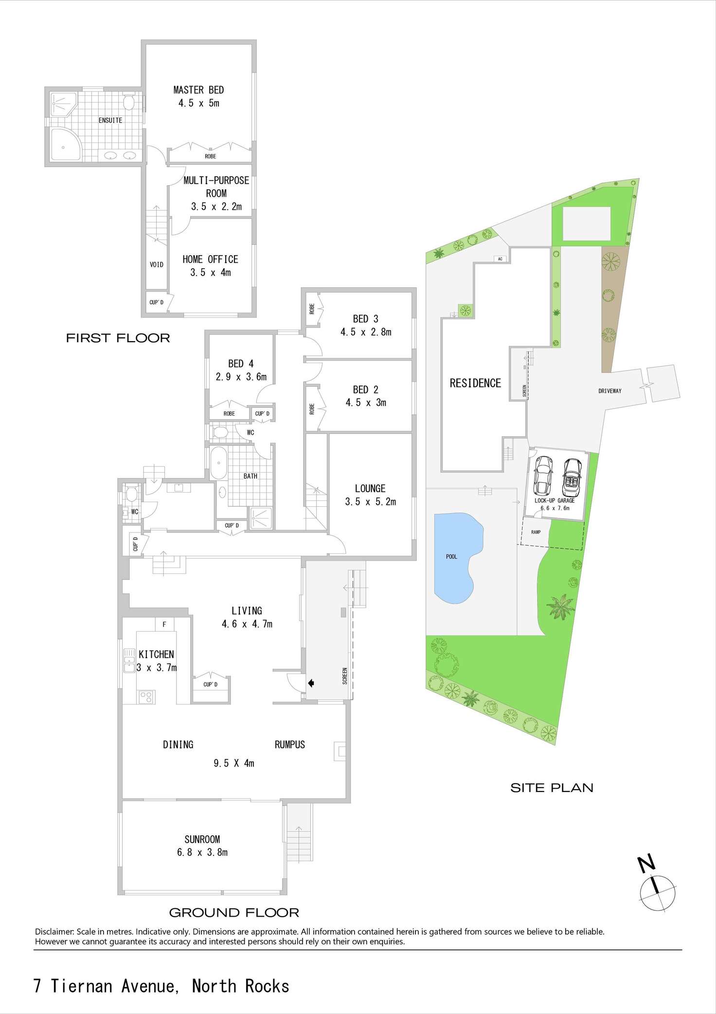 Floorplan of Homely house listing, 7 Tiernan Avenue, North Rocks NSW 2151