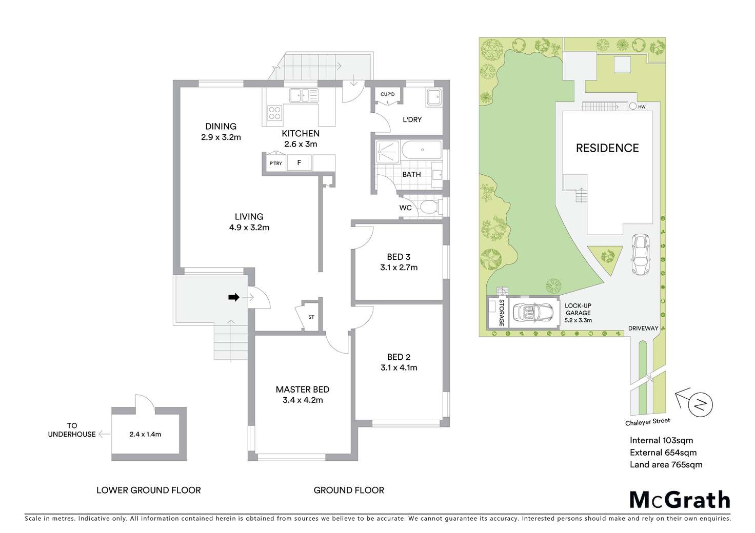 Floorplan of Homely house listing, 3a Chaleyer Street, Willoughby NSW 2068