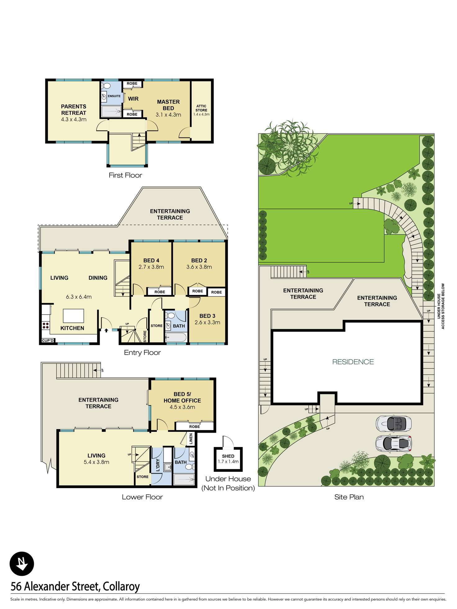 Floorplan of Homely house listing, 56 Alexander Street, Collaroy NSW 2097