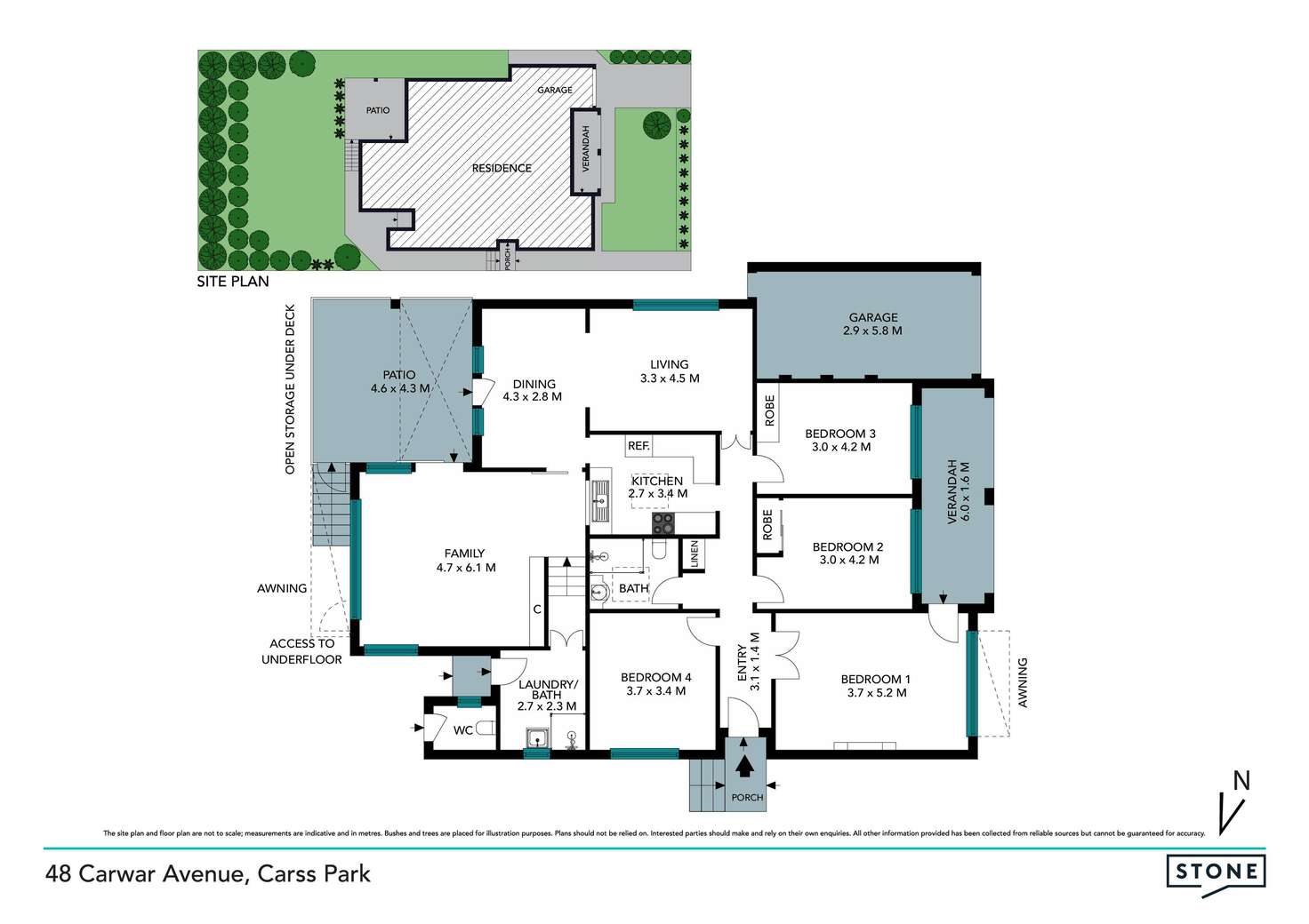 Floorplan of Homely house listing, 48 Carwar Avenue, Carss Park NSW 2221