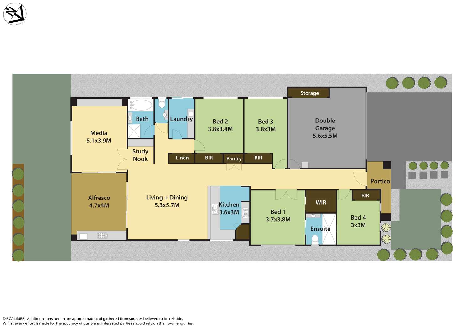 Floorplan of Homely house listing, 10 Lapstone Street, The Ponds NSW 2769