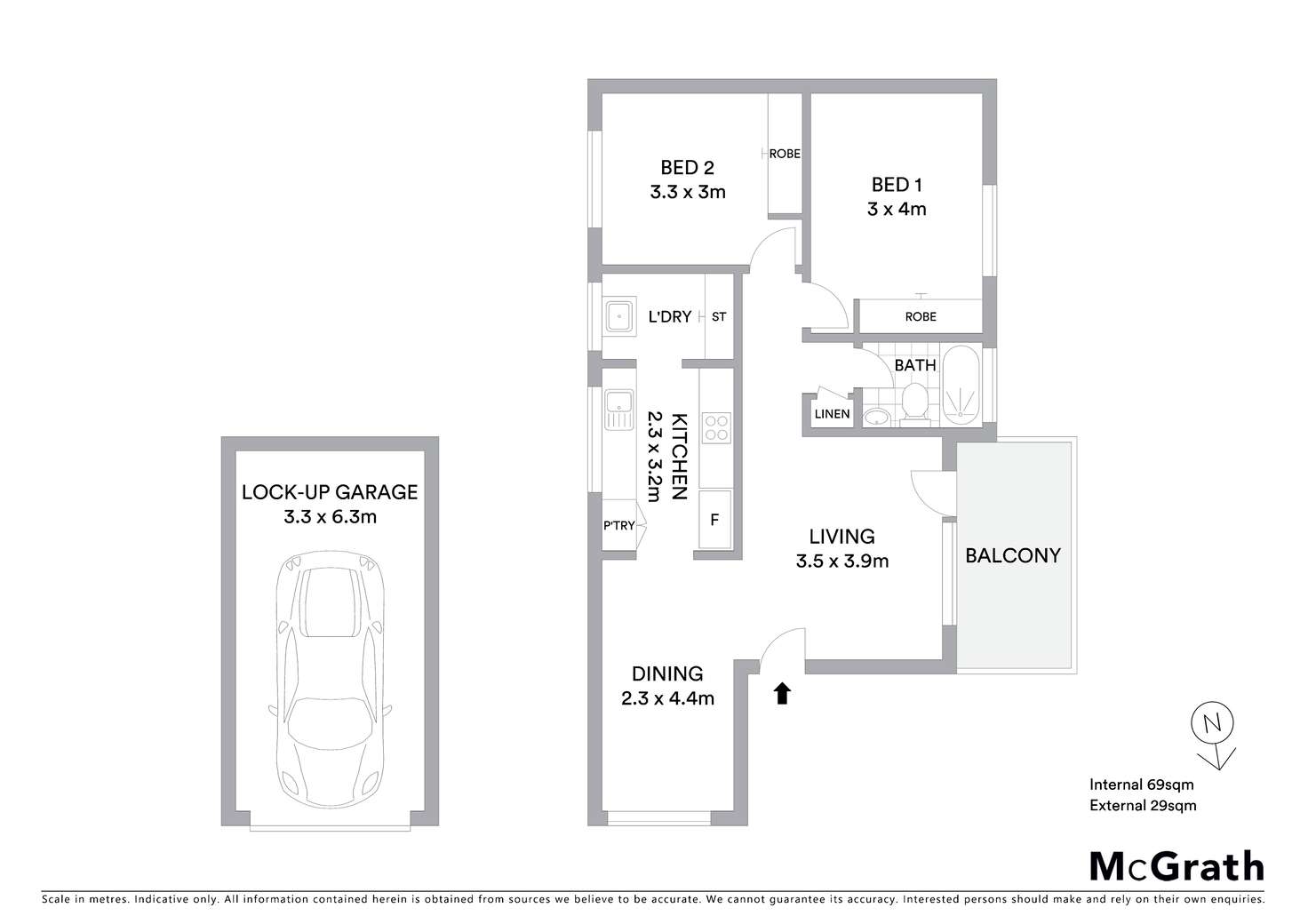 Floorplan of Homely unit listing, 20/17 Payne Street, Mangerton NSW 2500