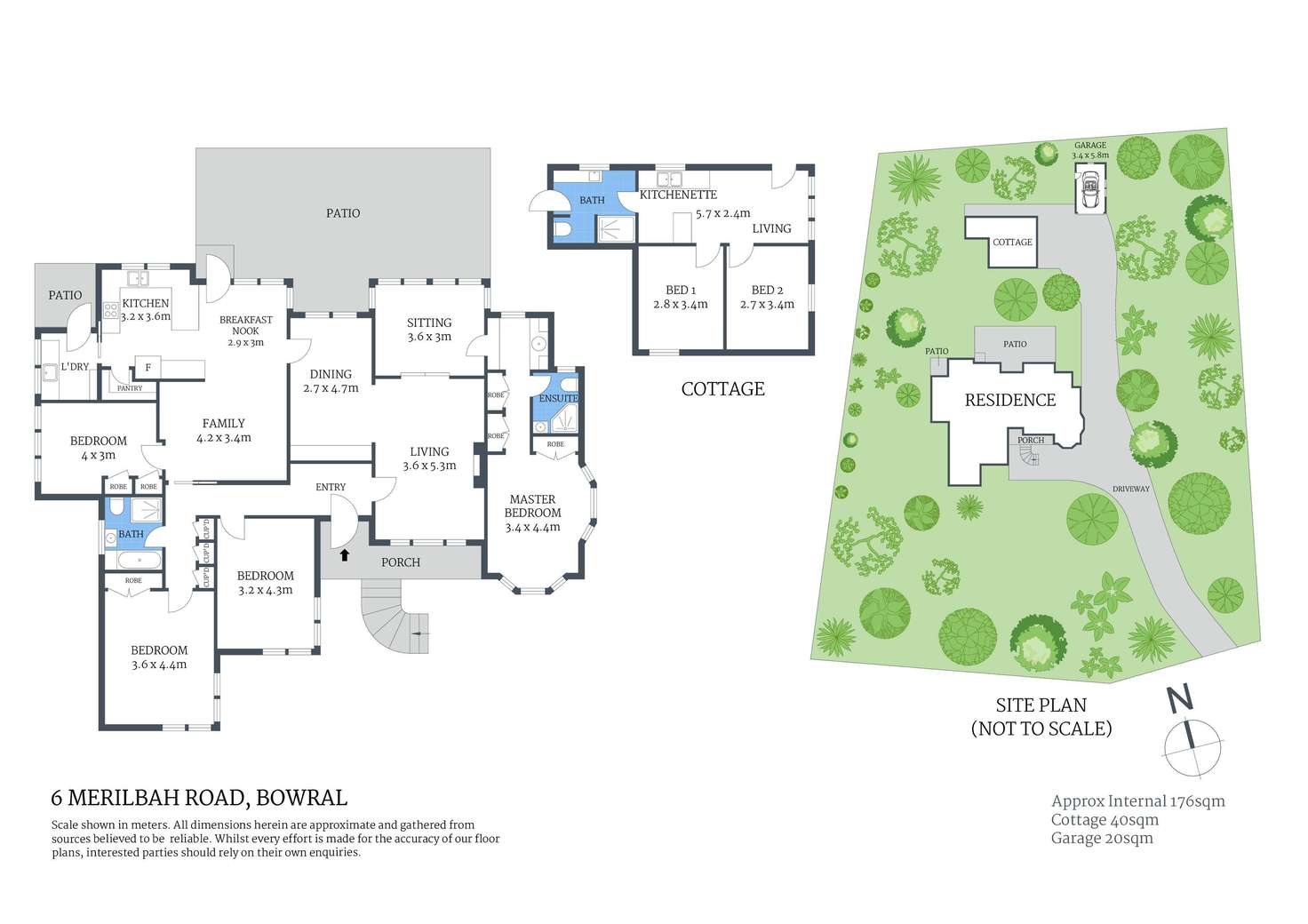 Floorplan of Homely house listing, 6 Merilbah Road, Bowral NSW 2576