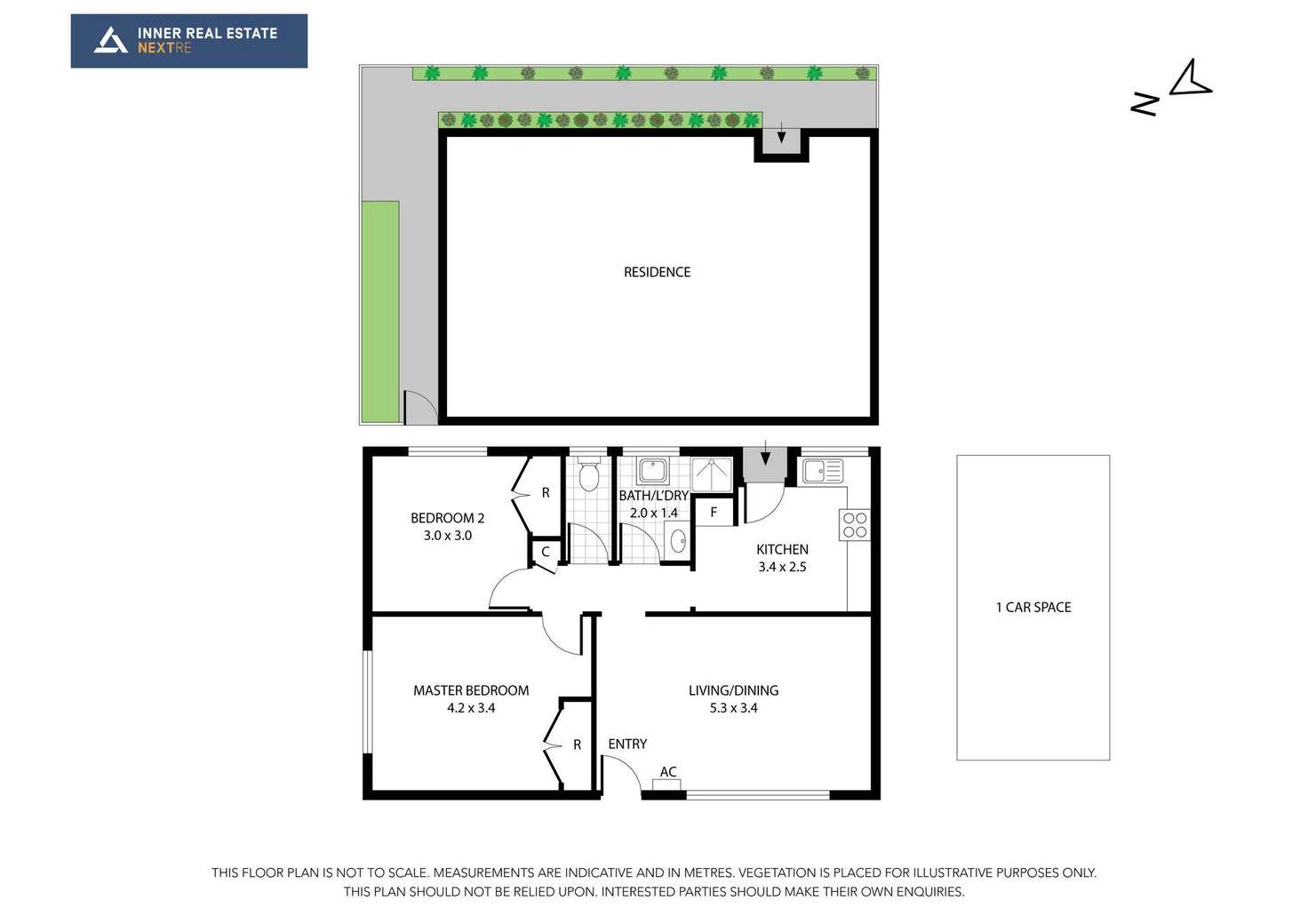 Floorplan of Homely unit listing, 3/17 Jenkins Street, Noble Park VIC 3174