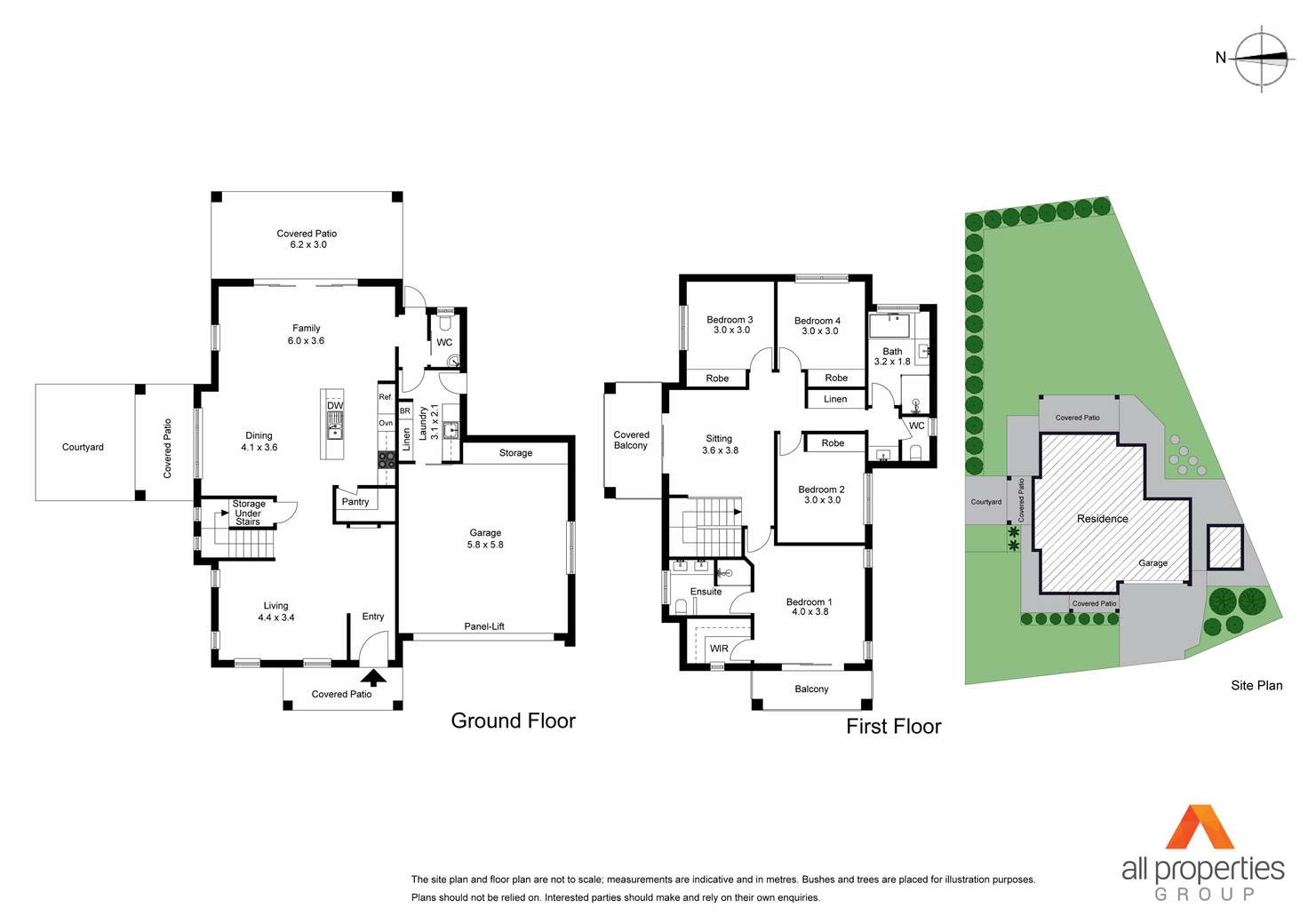 Floorplan of Homely house listing, 18 Holterman Crescent, Redbank Plains QLD 4301
