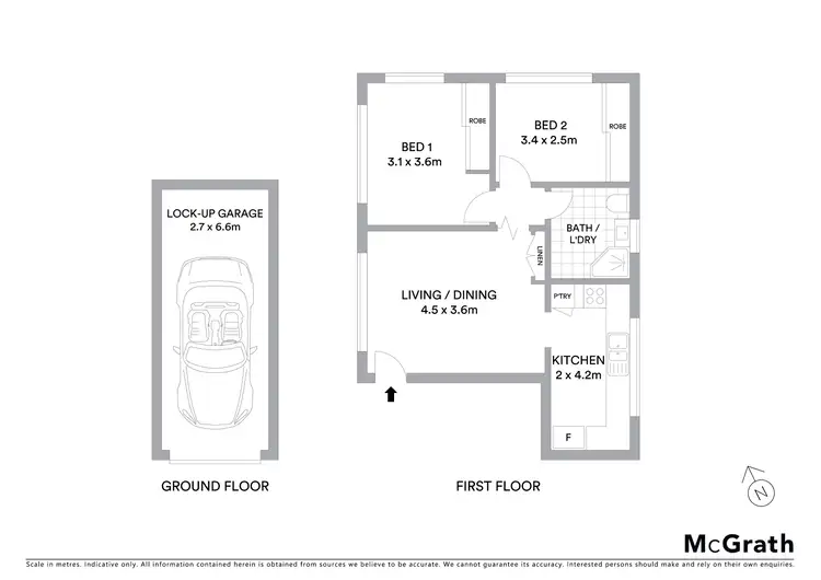 Floorplan of Homely apartment listing, 7/17 Allison Road, Cronulla NSW 2230