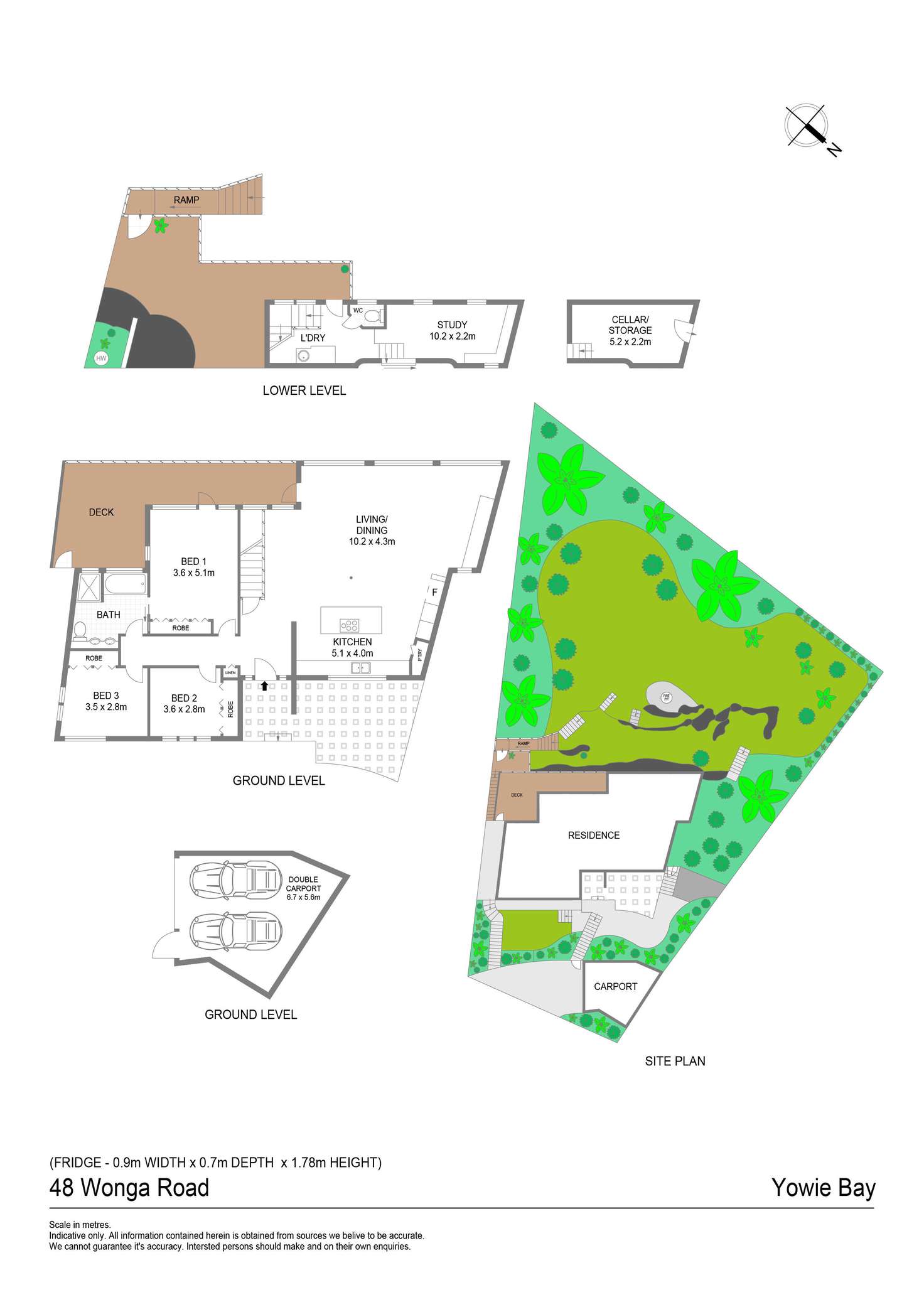 Floorplan of Homely house listing, 48 Wonga Road, Yowie Bay NSW 2228