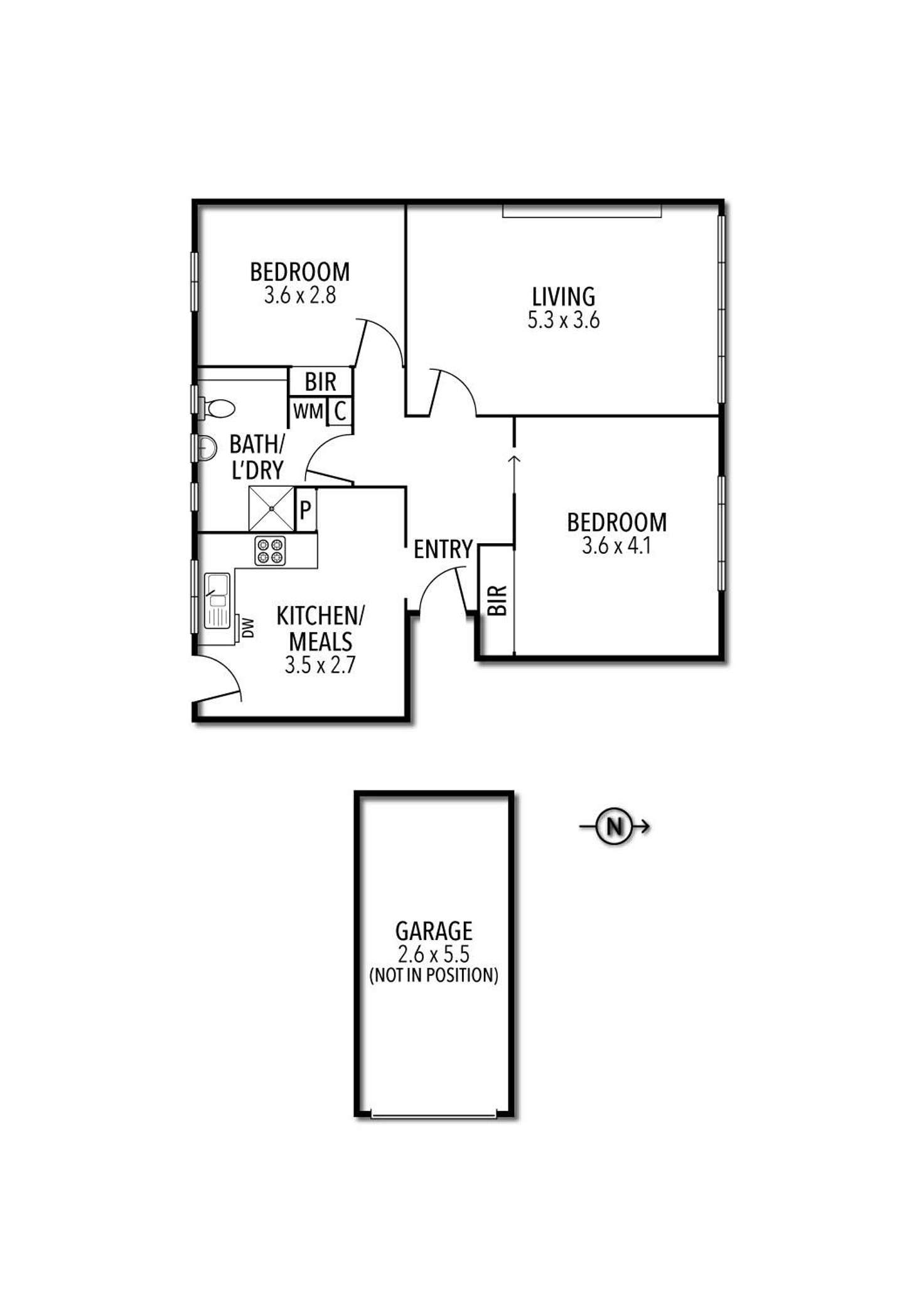 Floorplan of Homely apartment listing, 2/31 Mercer Road, Armadale VIC 3143