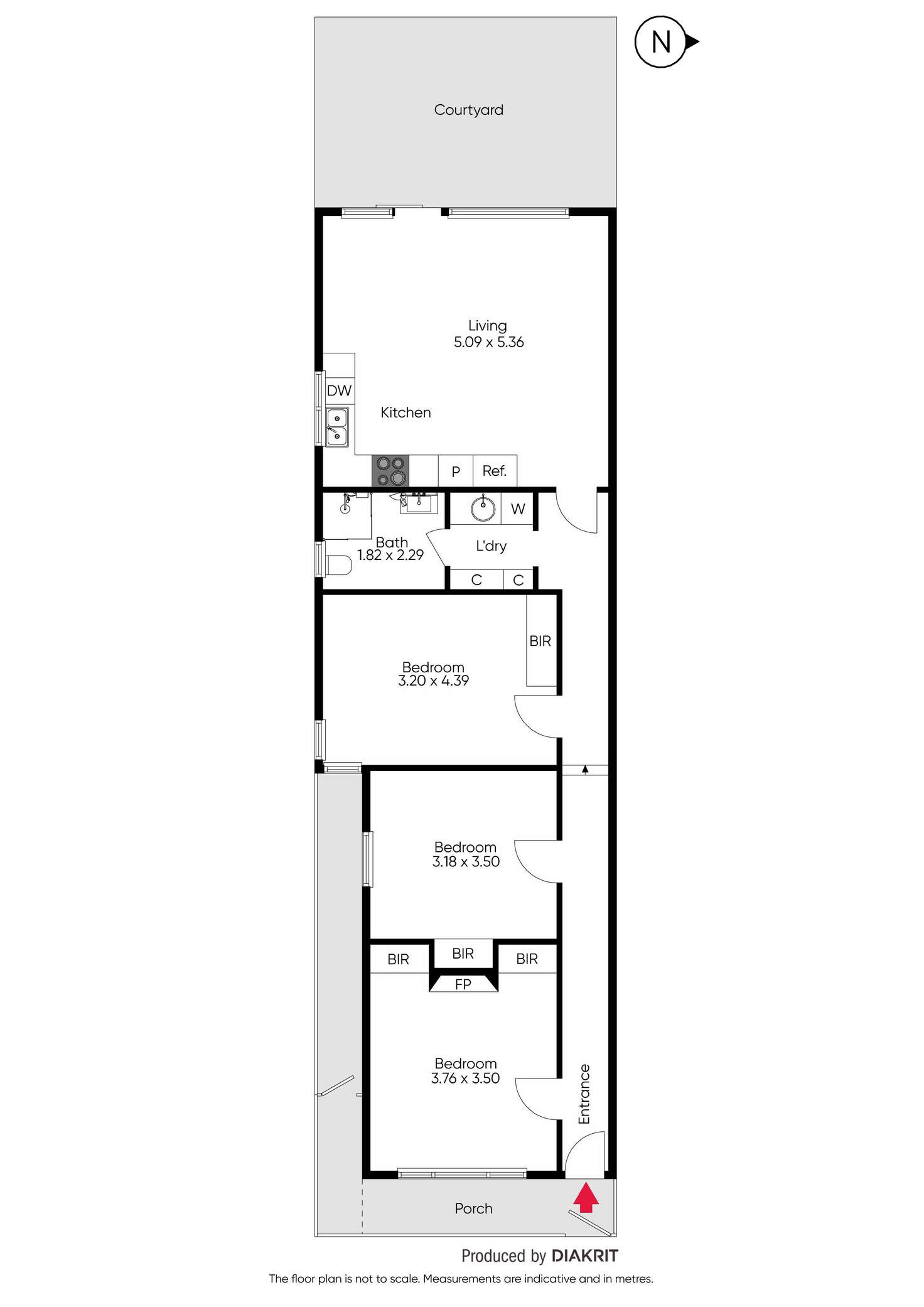 Floorplan of Homely house listing, 12 Gardner Street, Richmond VIC 3121