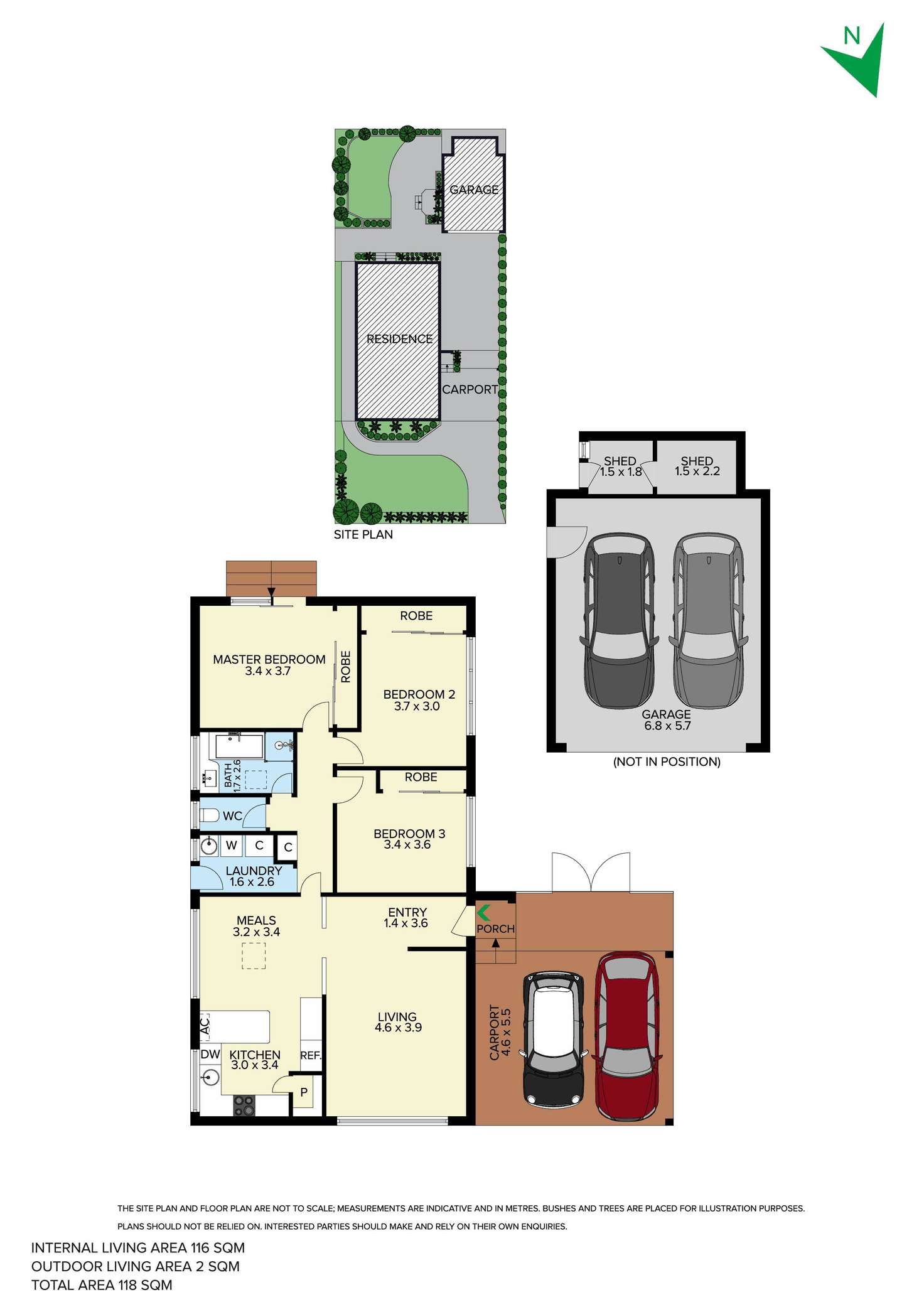 Floorplan of Homely house listing, 41 Pimpala Avenue, Seaford VIC 3198