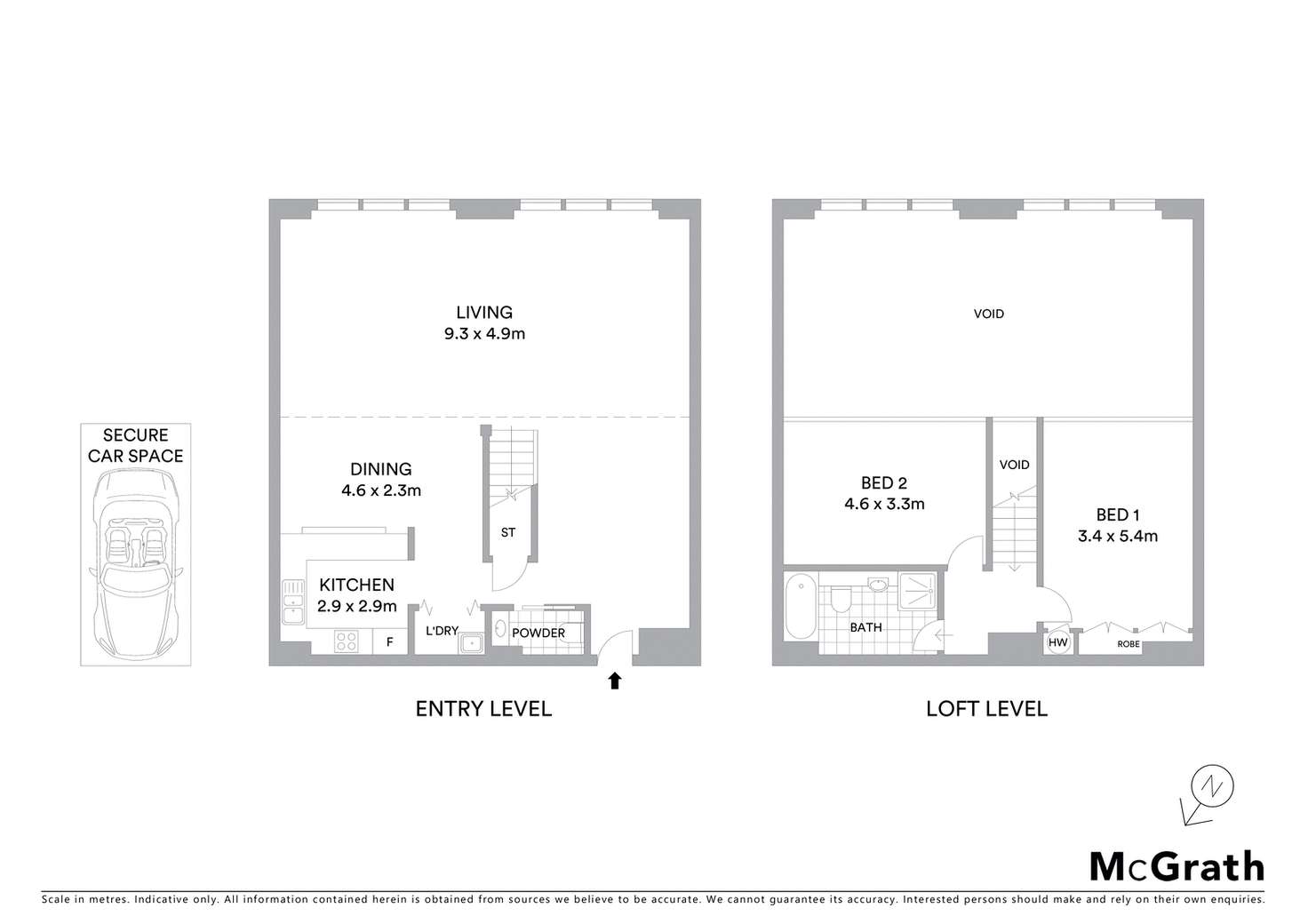 Floorplan of Homely apartment listing, 109/66 McLachlan Avenue, Rushcutters Bay NSW 2011