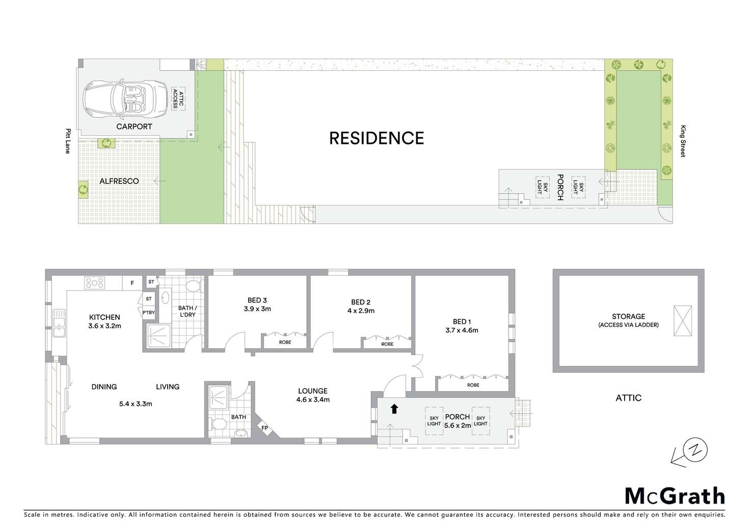 Floorplan of Homely house listing, 56 King Street, Rockdale NSW 2216