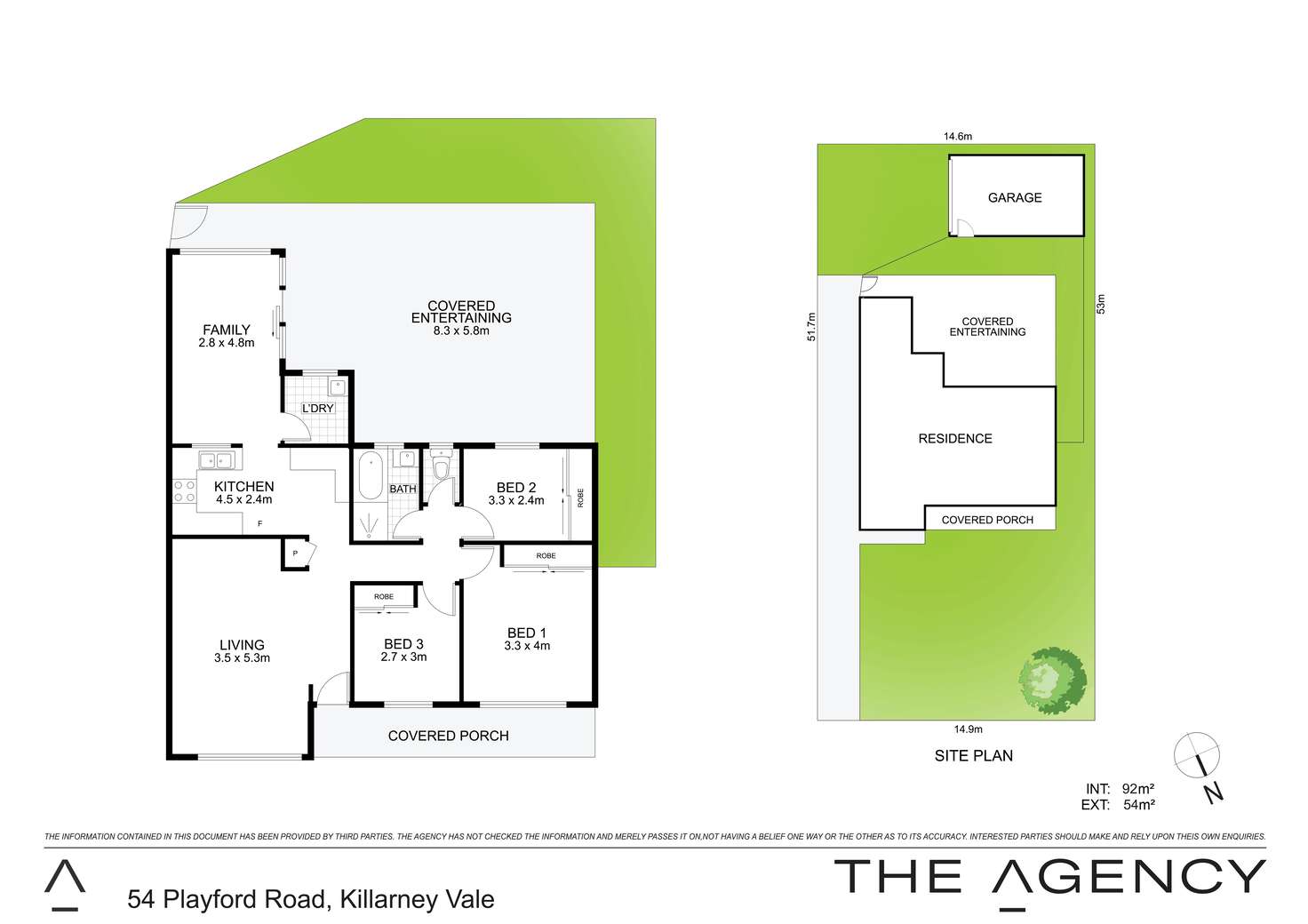 Floorplan of Homely house listing, 54 Playford Road, Killarney Vale NSW 2261