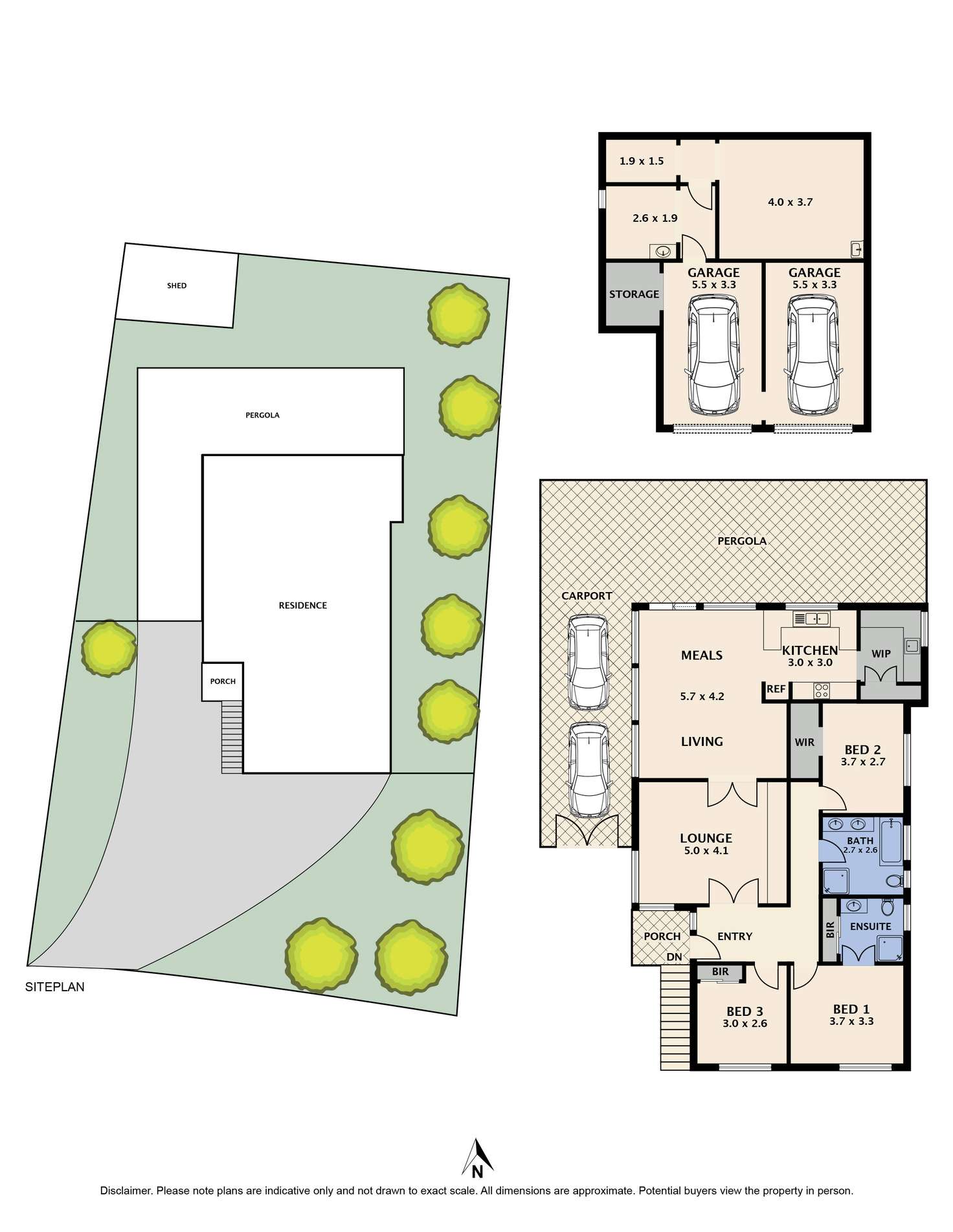 Floorplan of Homely house listing, 24 Clovelly Drive, Craigieburn VIC 3064